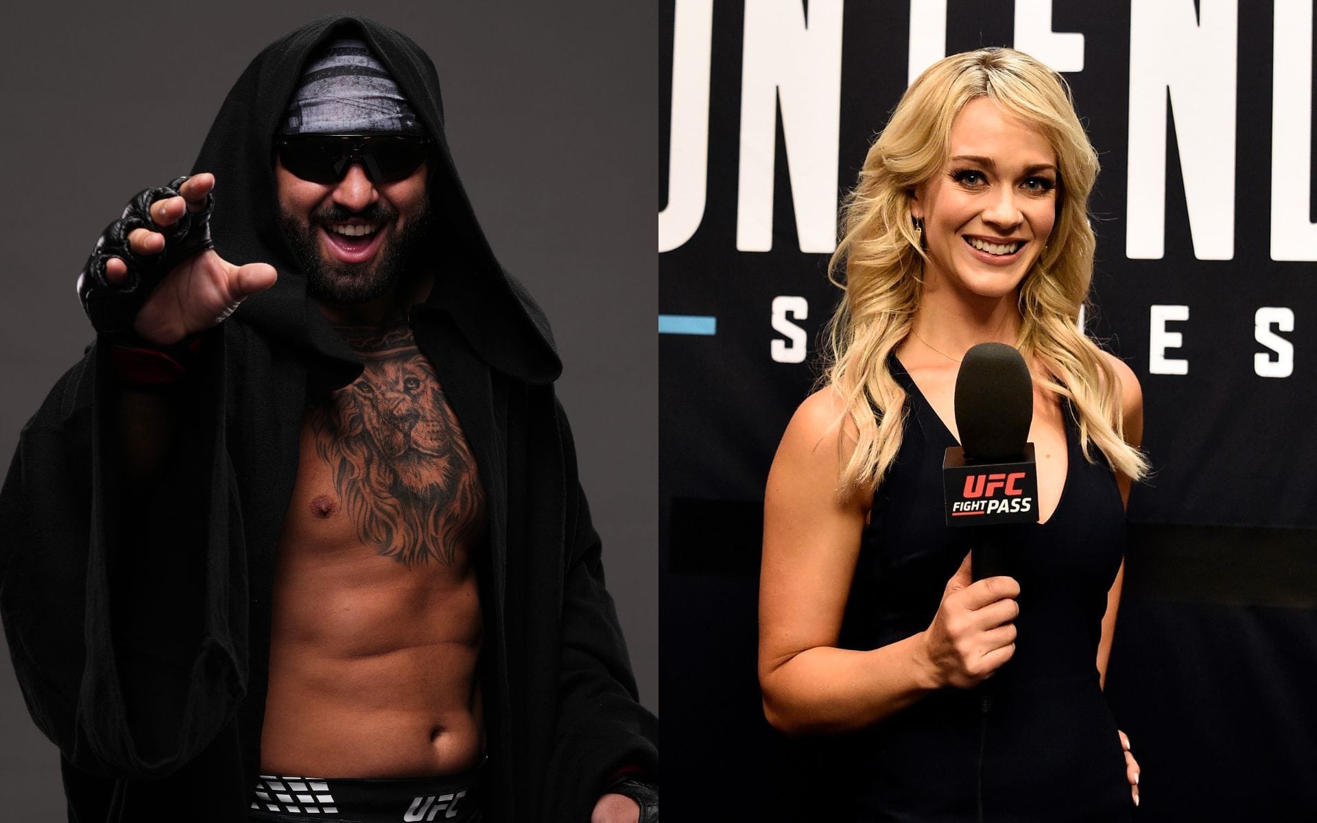  "THAT WAS A SMOOOOOOOTH LINE" - Fans react as Josh Hokit awkwardly shoots his shot at Laura Sanko ahead of UFC 327