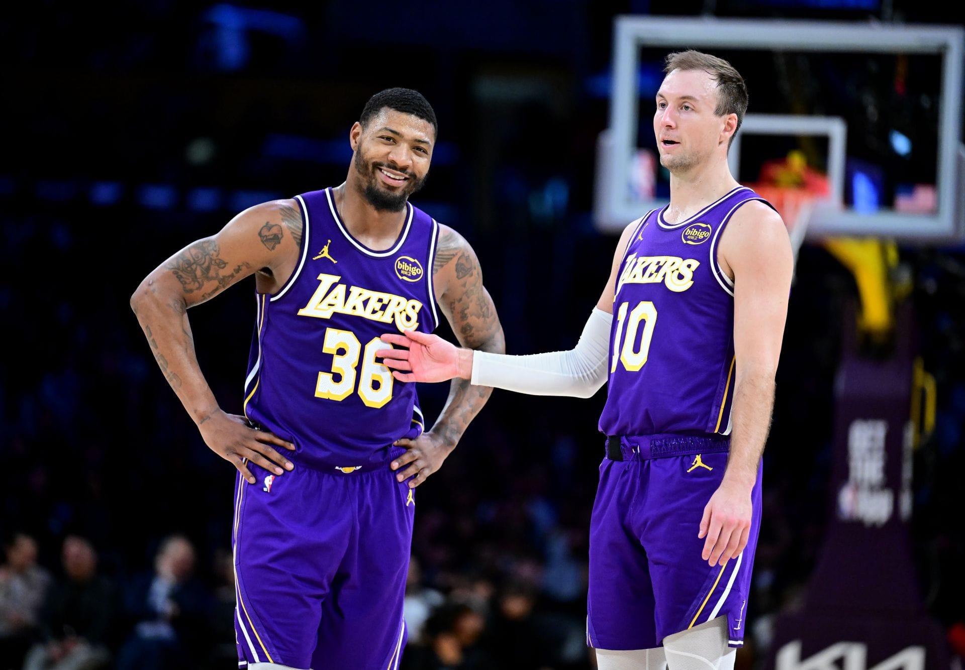 Are Marcus Smart and Luke Kennard suspended from Game 5 against Rockets? NBA's punishment on Lakers stars explored