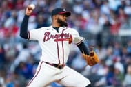 MLB: Reynaldo Lopez in action for the Atlanta Braves - Source: Getty