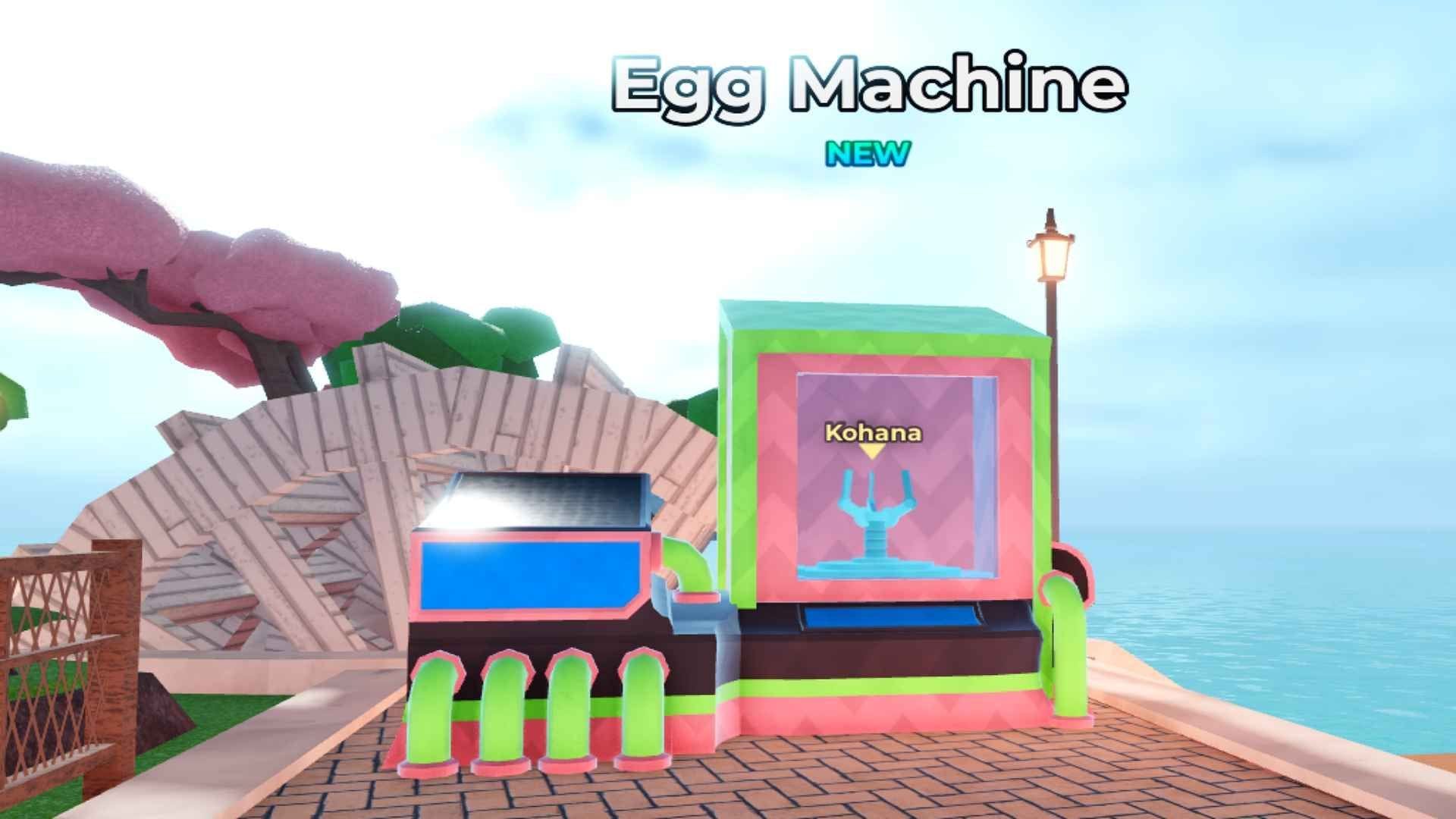 How to use the Egg Machine in Fish It