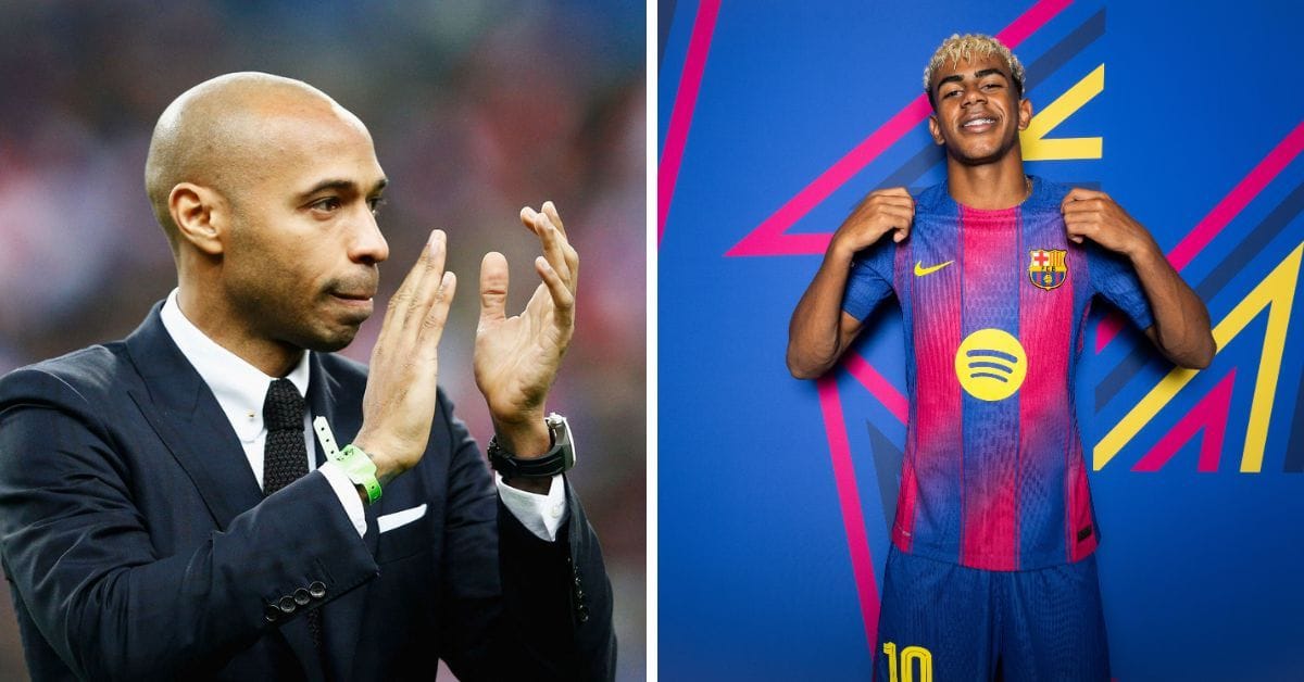 Thierry Henry hails Barcelona star Lamine Yamal's 'unique' ability amid comparisons to Lionel Messi and Cristiano Ronaldo