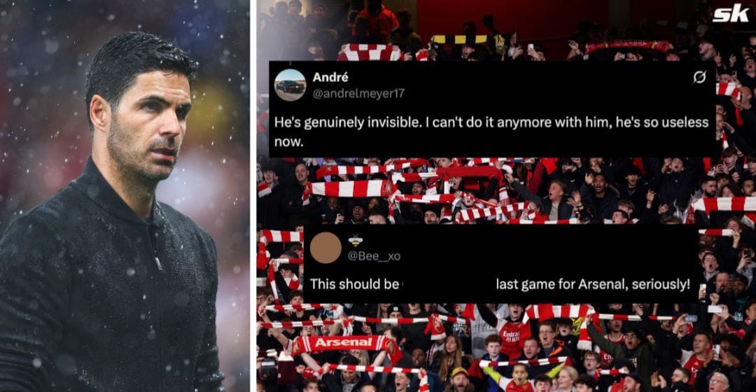“He’s so useless”, “It has to be over” - Arsenal fans insist they don’t want to see 29-year-old play for Gunners again after 2-1 loss to Southampton