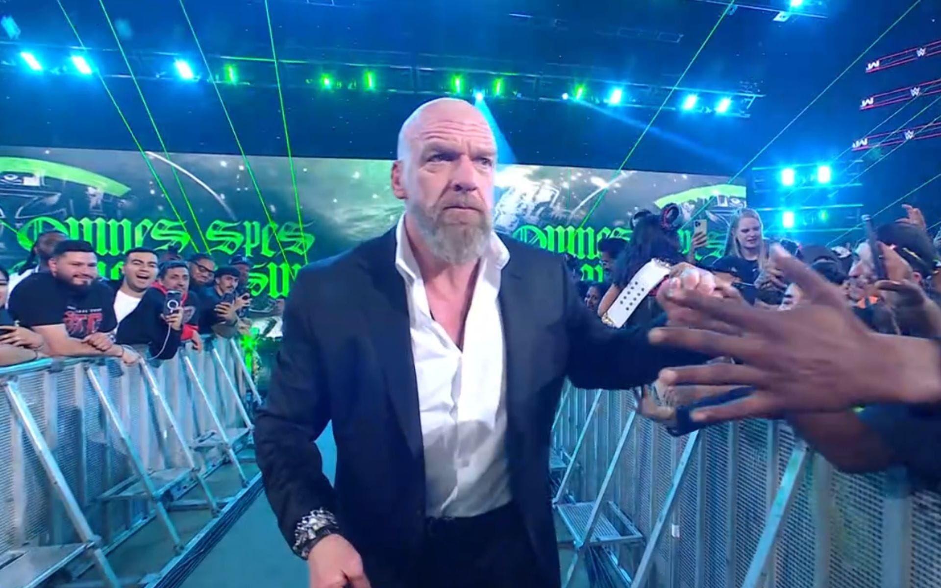 Triple H makes major entrance on WWE RAW, then suddenly disappears