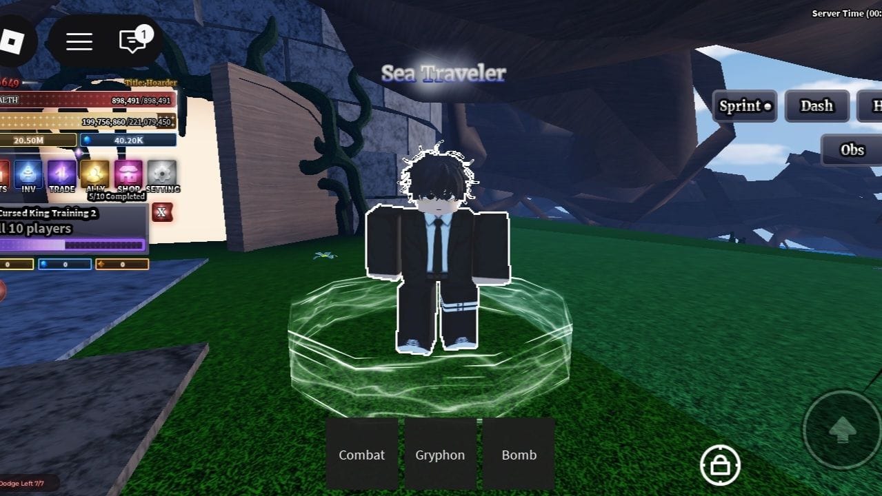 Sea Traveler NPC (Image via Roblox)