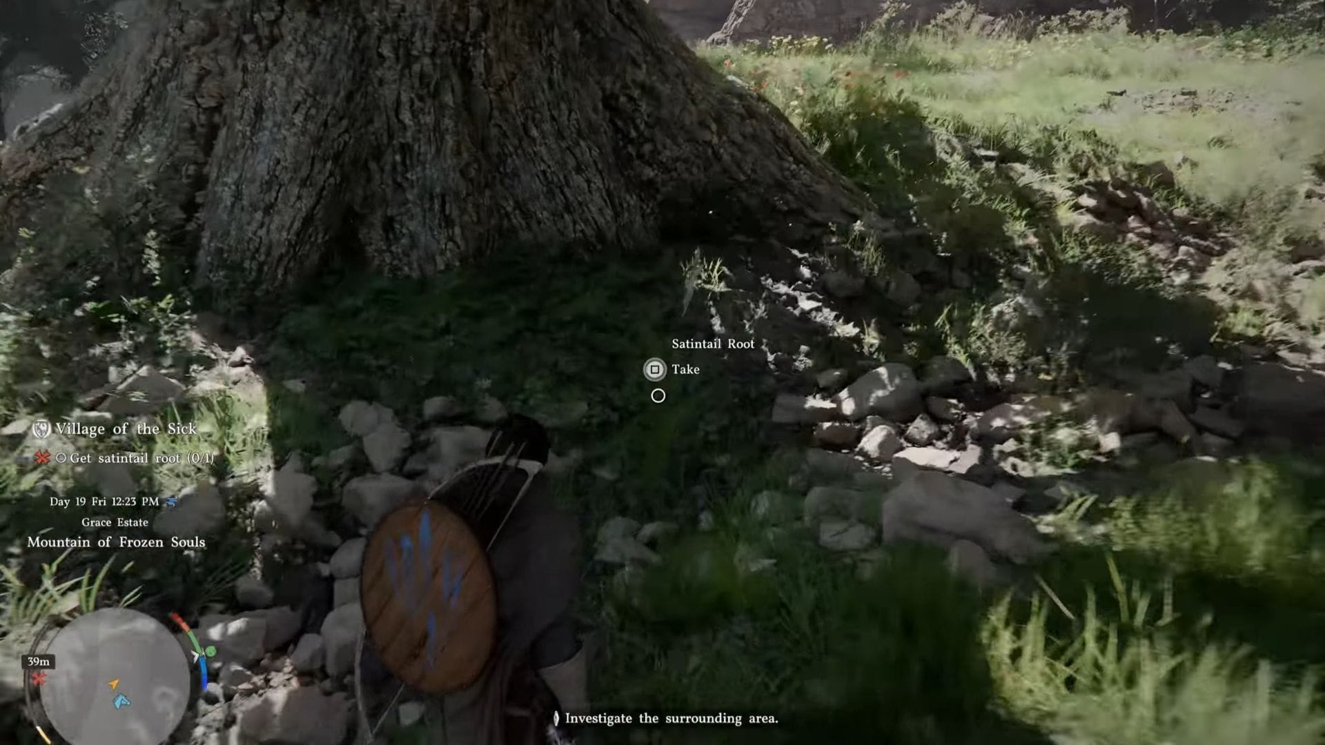 How to get Satintail Root in Crimson Desert (Village of the Sick)