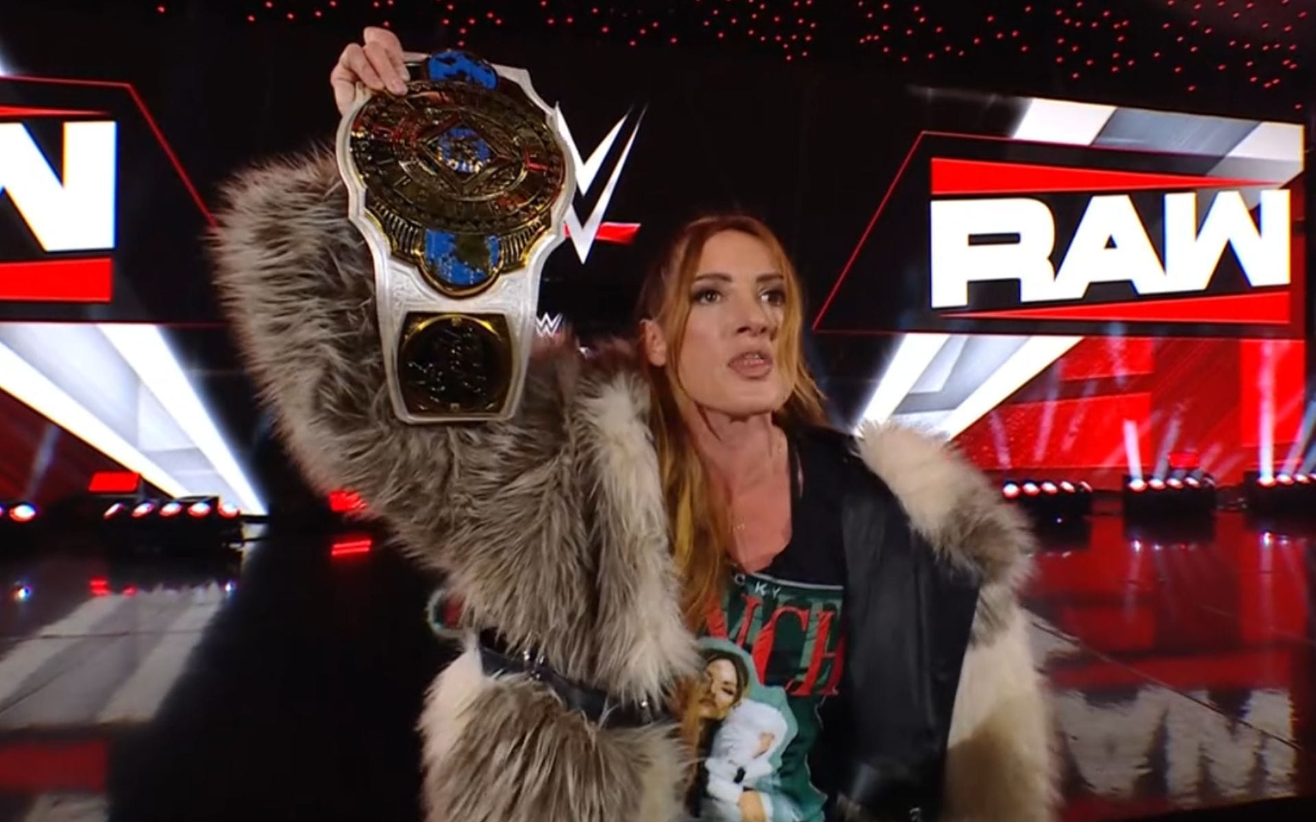 Becky Lynch appears to be scared of 26-year-old star as Intercontinental Title match is made official for Saturday Night's Main Event