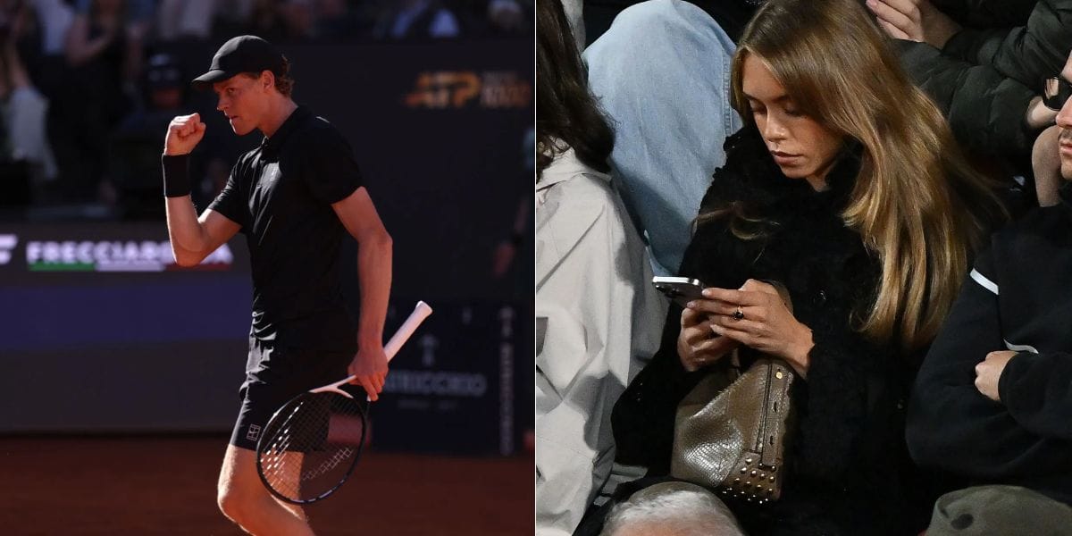 PICTURES: Jannik Sinner's girlfriend Laila Hasanovic, parents Siglinde & Hanspeter, Italy President & others in attendance at Italian Open final