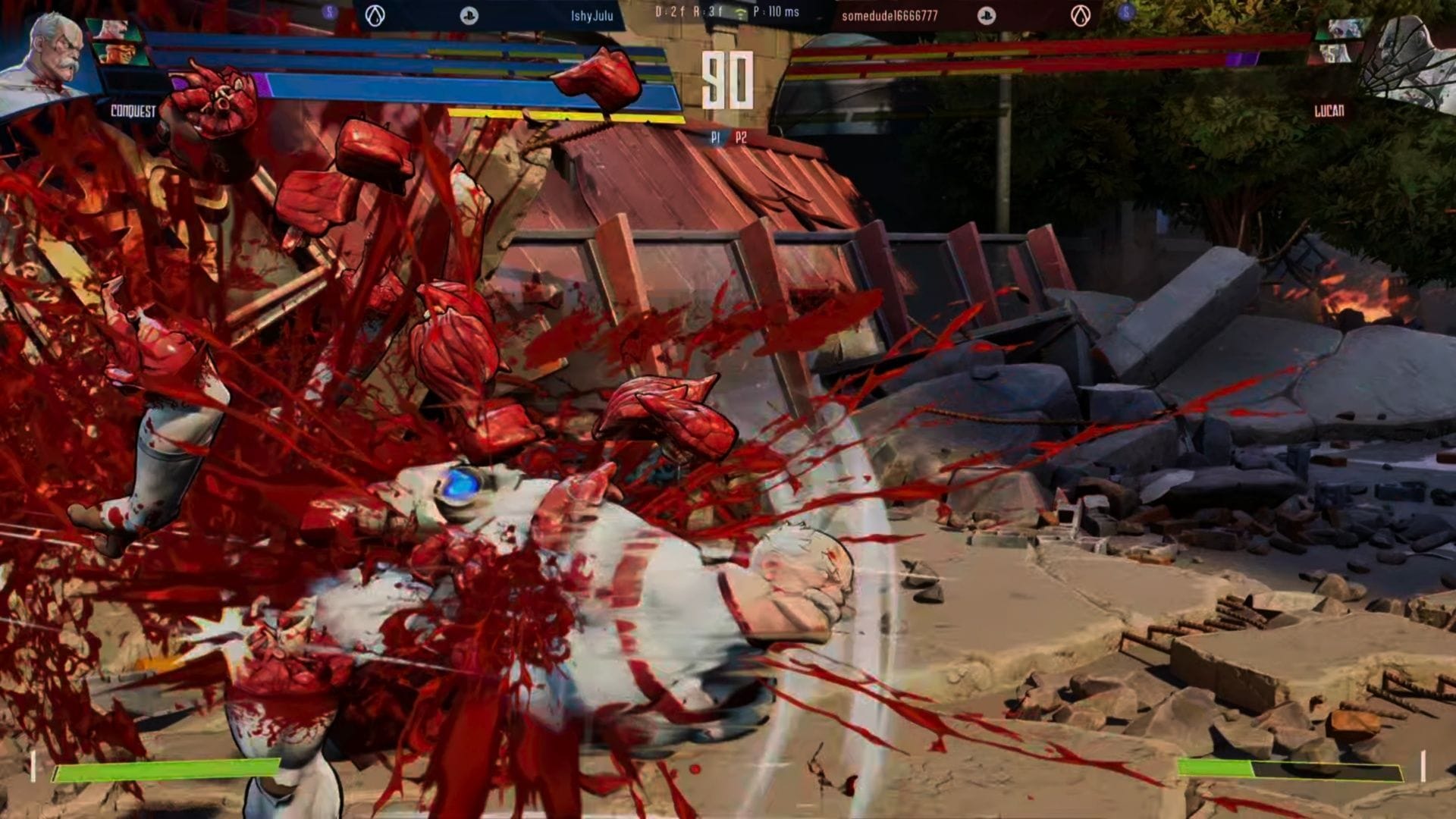 And they made a very satisfying thump when they hit the floor! (Image via Skybound Entertainment)