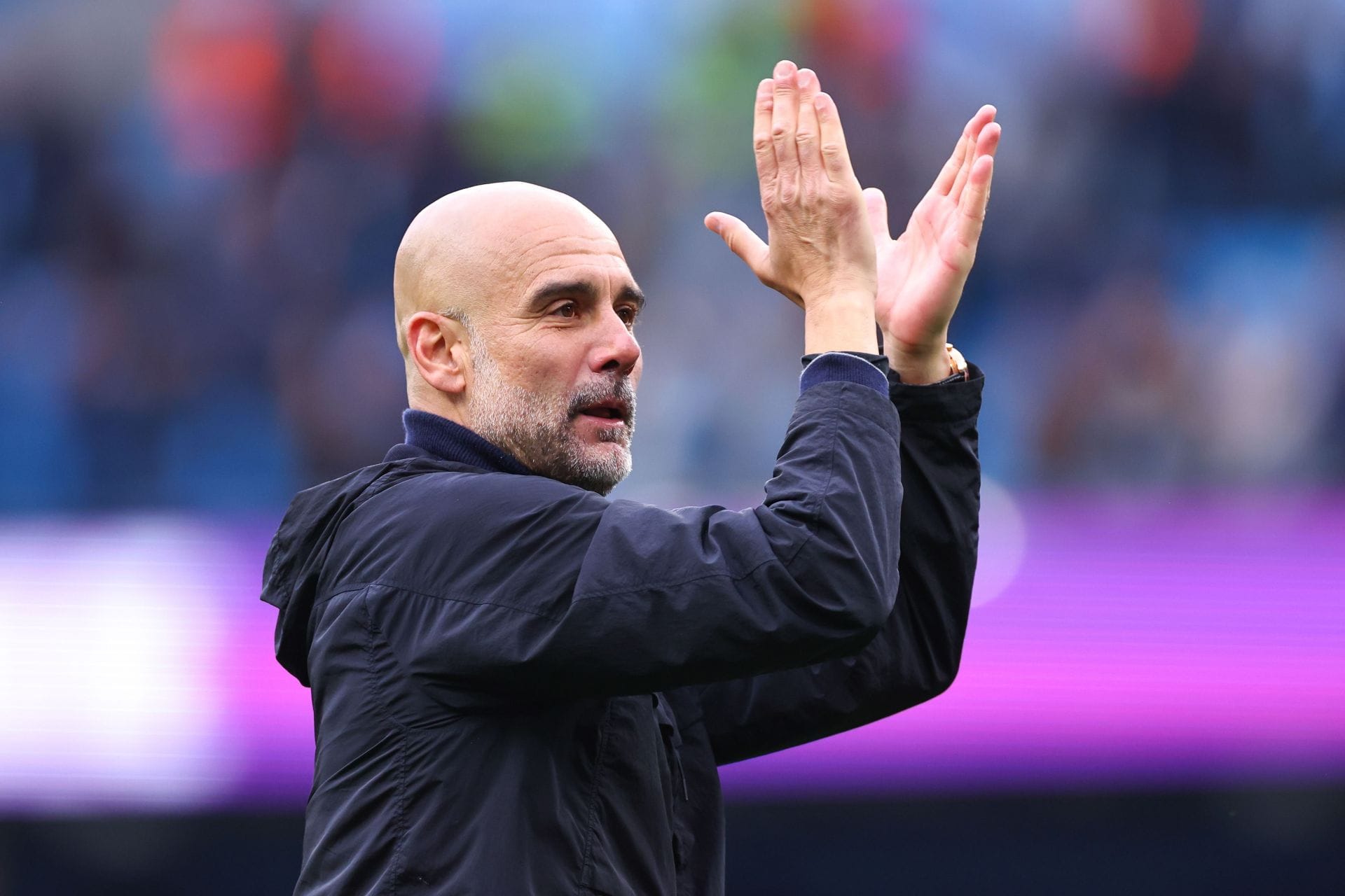 "Come on you Irons" - Guardiola urges West Ham to slow Arsenal down with hilarious gesture after Manchester City win
