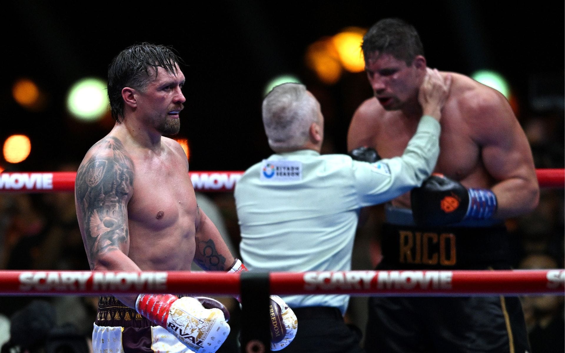 Rico Verhoeven's trainer reveals what referee told him after controversial Oleksandr Usyk stoppage loss