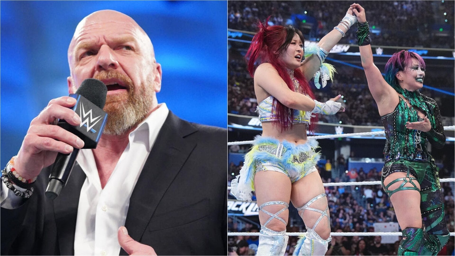 "They made it mainstream" - Triple H highlights the massive impact of Iyo Sky and Asuka in WWE