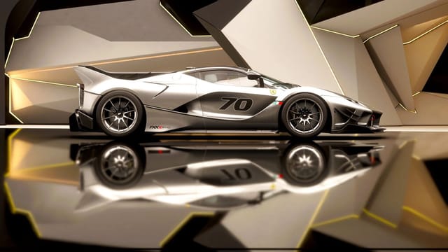 Esta Ferrari possui um excelente sistema de controle de largada para minimizar a patinagem das rodas (Imagem via Xbox Game Studios || Forza Wiki)