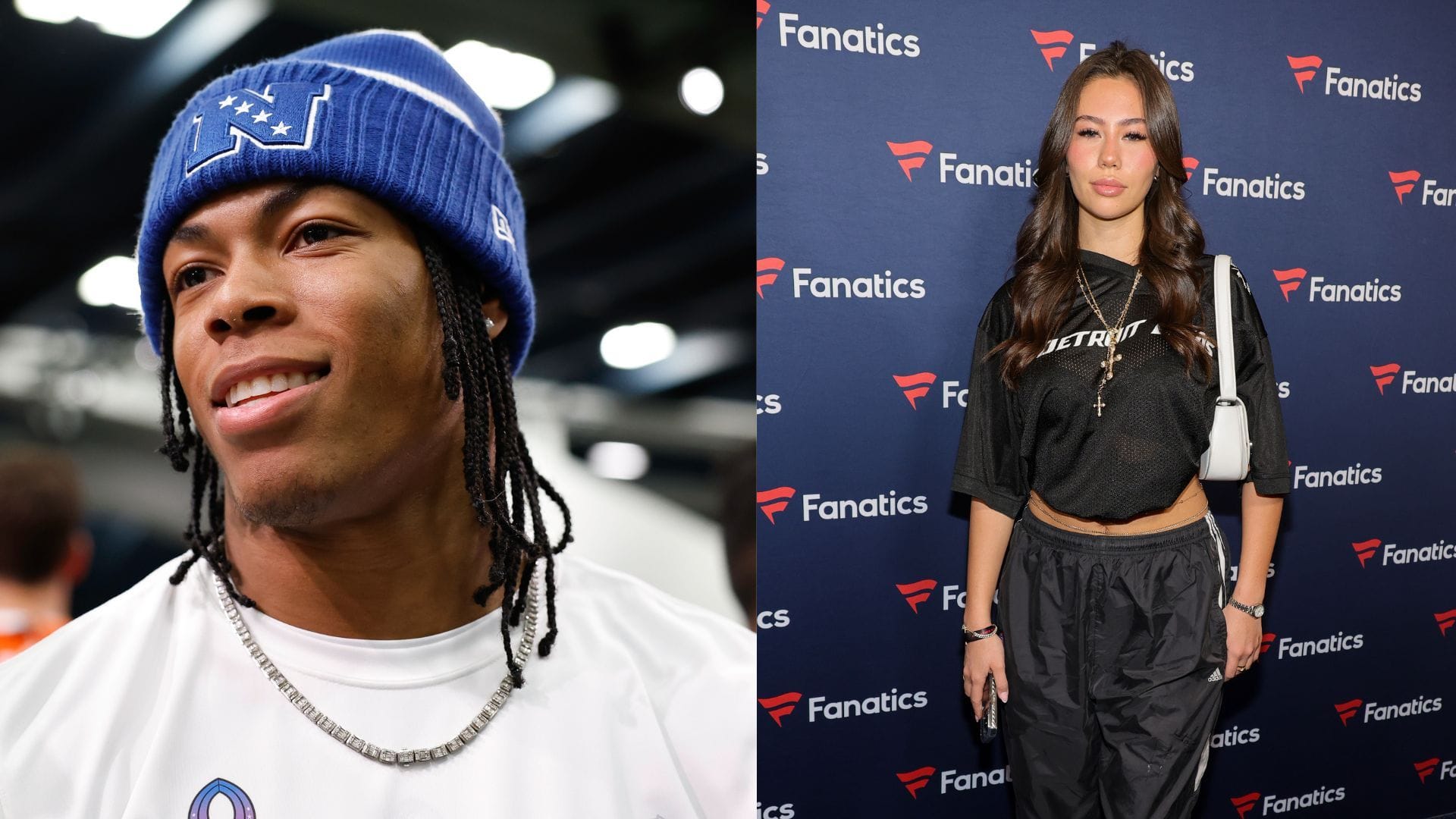 Lions RB Jahmyr Gibbs' gf Nicole shows off "fav" blue bikini after 'the best' pampering session