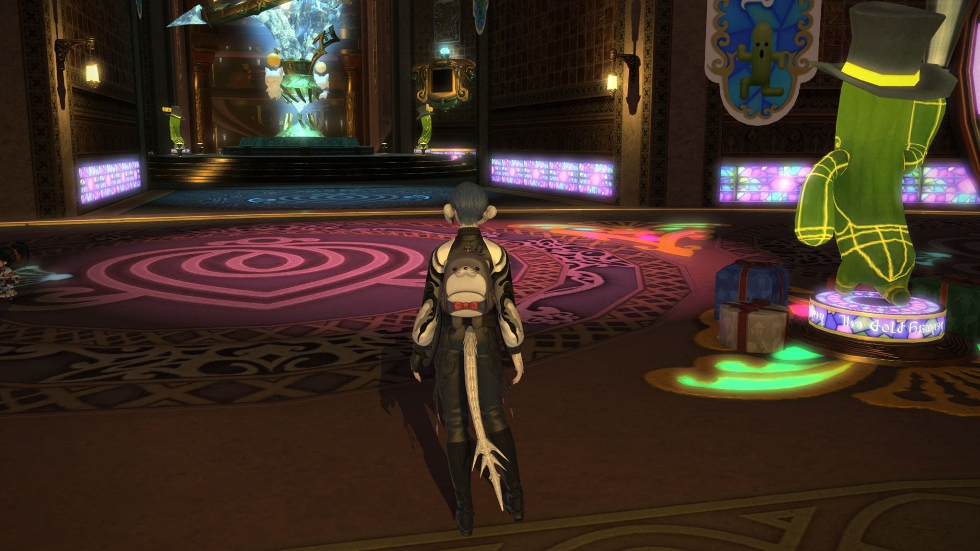 If you have the fashion accessor equipped, you can't have the Otter minion out at the same time, sadly (Image via Square Enix || Sportskeeda)