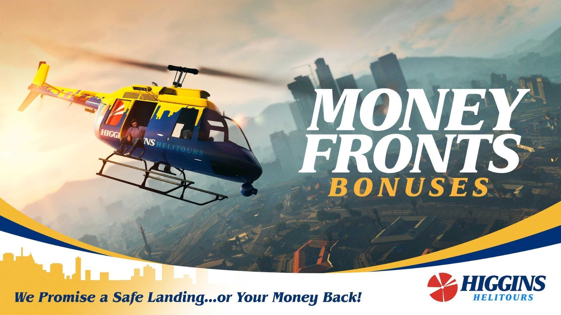 Higgins Helitours is completely free to claim (Image via Rockstar Games)