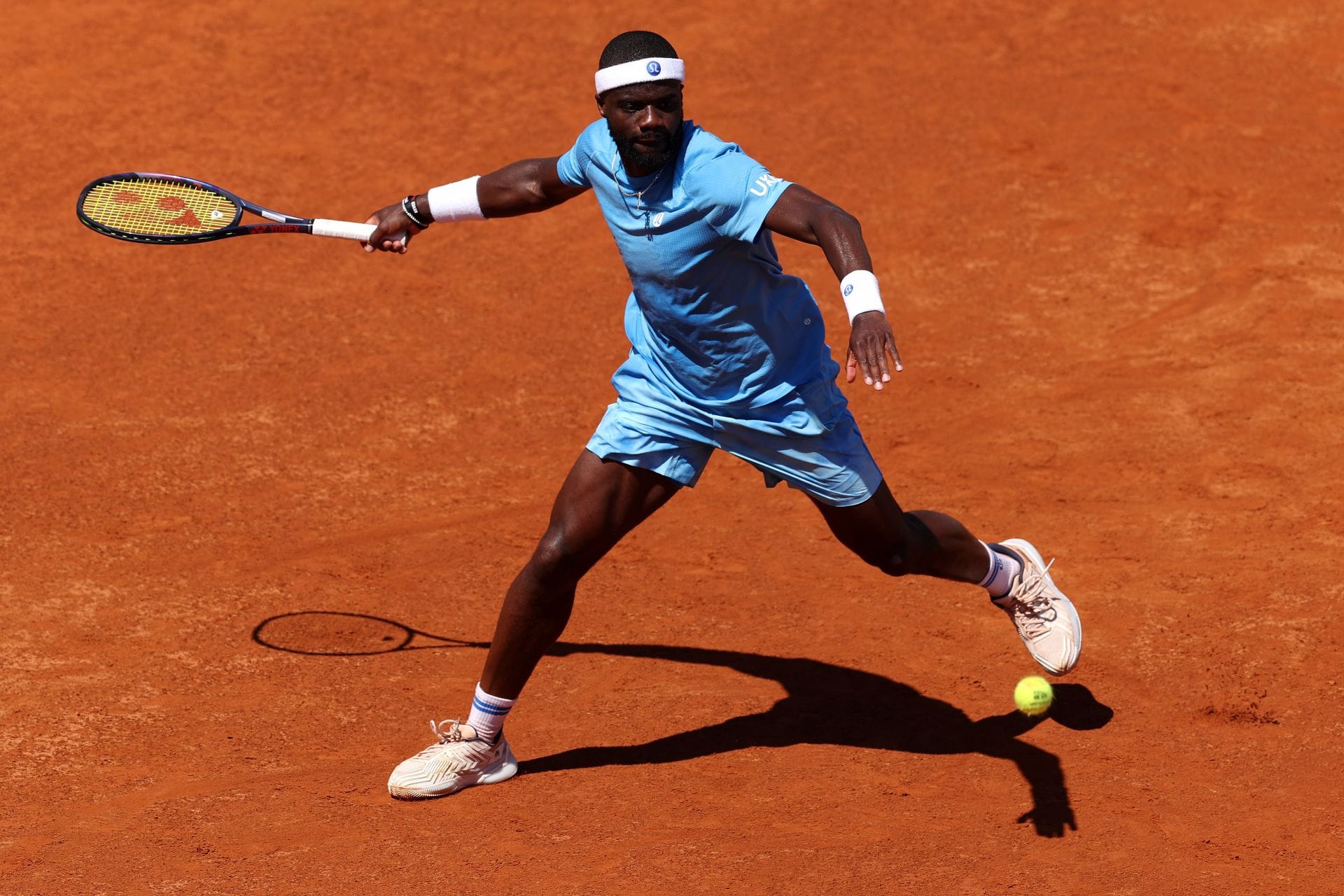 Frances Tiafoe in action at the 2026 Italian Open (Source: Getty)
