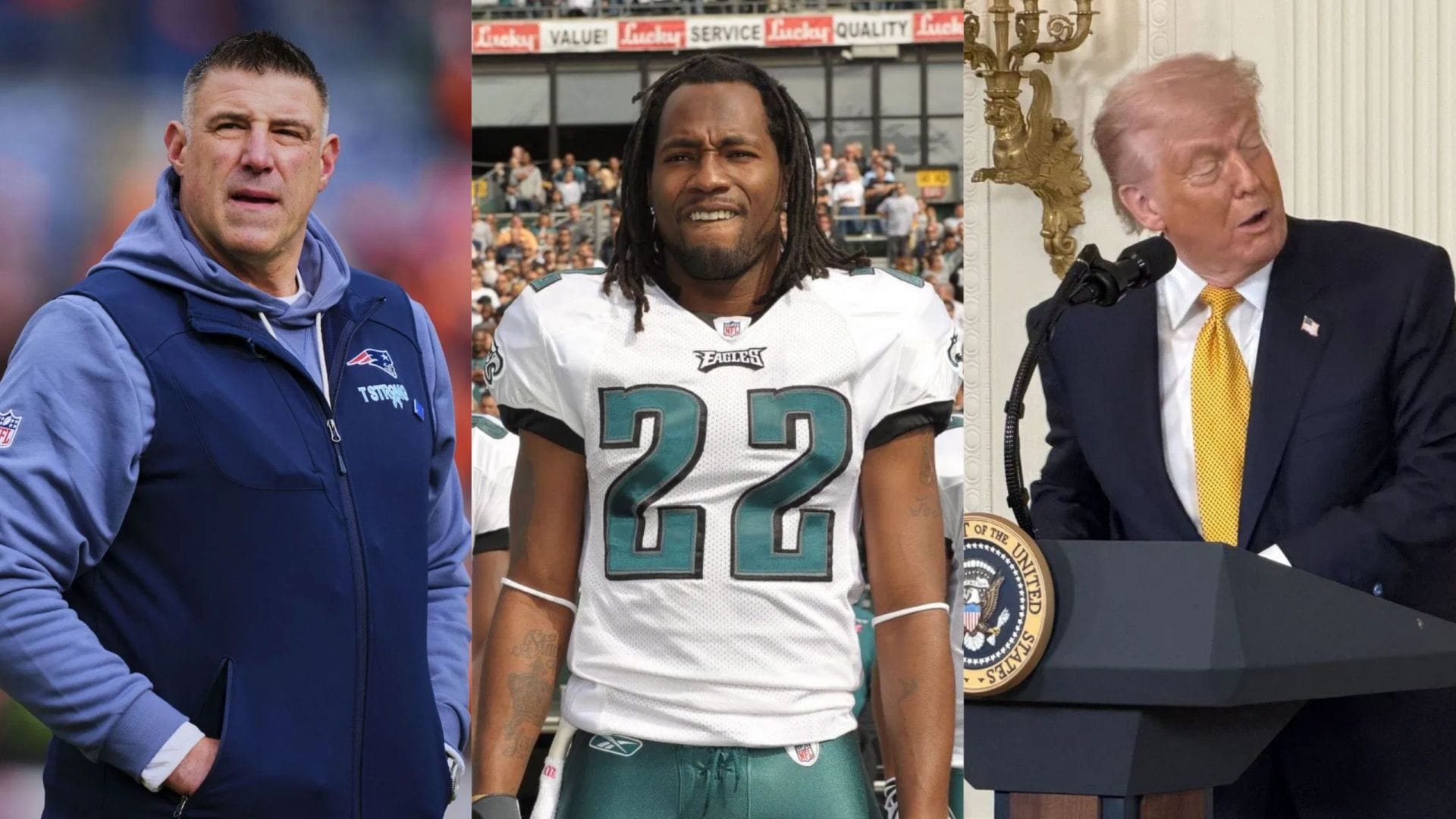 Former CB Asante Samuel raises major Donald Trump question about Mike Vrabel as Dianna Russini scandal takes another turn