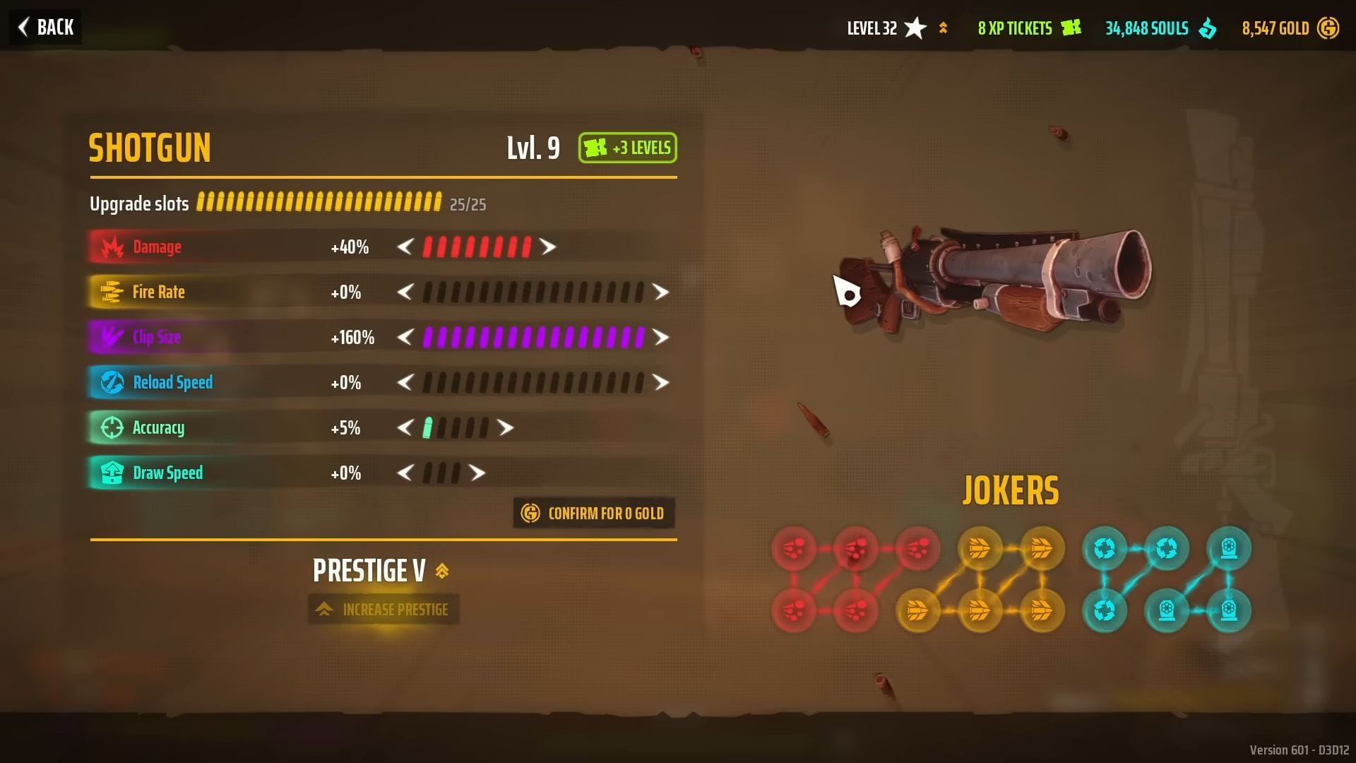 Shotgun upgrades (Image via Fireshine Games || YouTube/@BullsGuidebook)