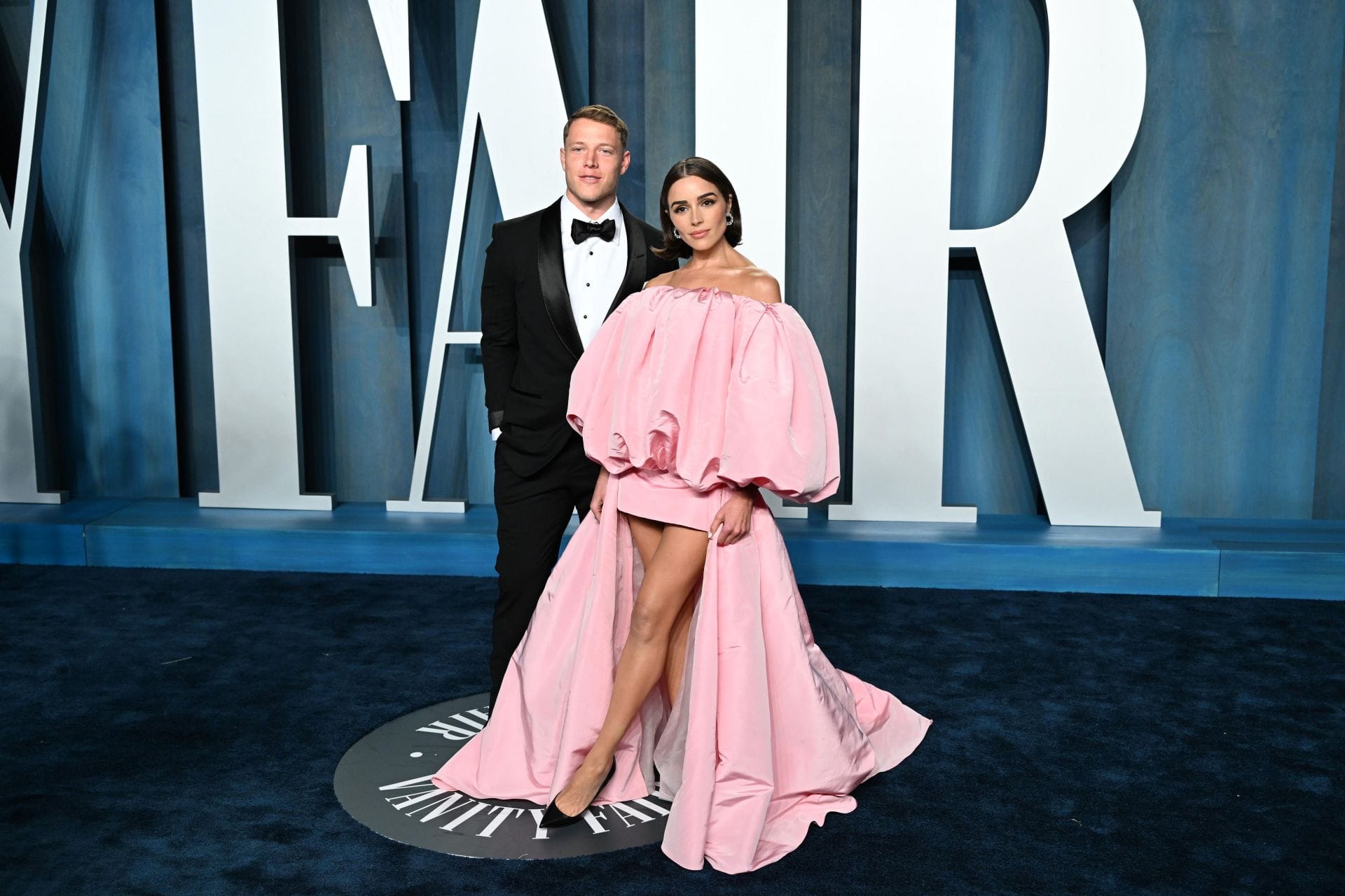 Christian McCaffrey’s wife Olivia Culpo offers rare glimpse of chic interiors & marble details in $14.5 million luxury dream home