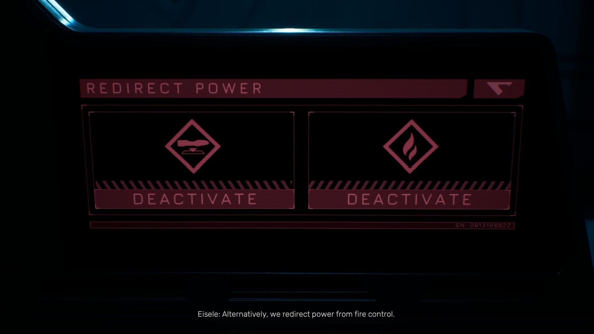 Restore power by accessing the console (Image via Supermassive Games)