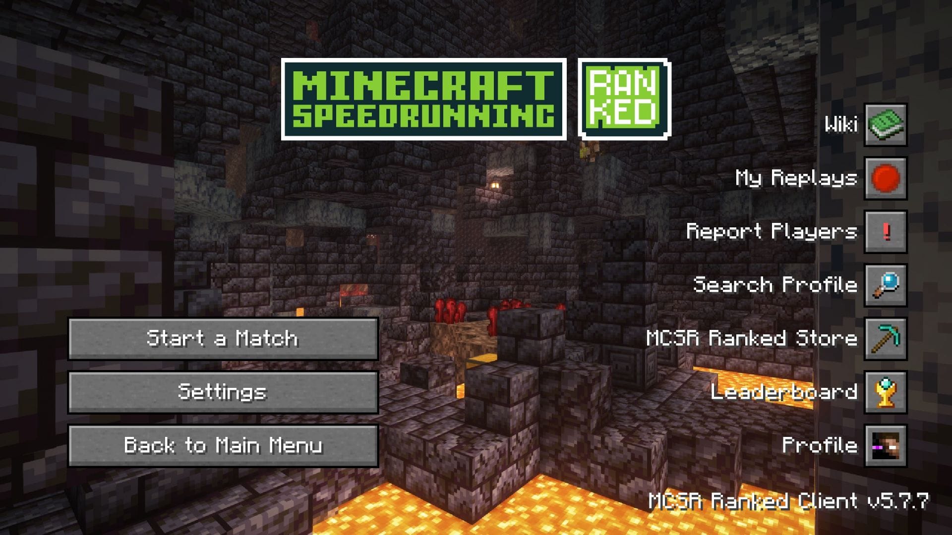 MCSR Ranked Technical Setup