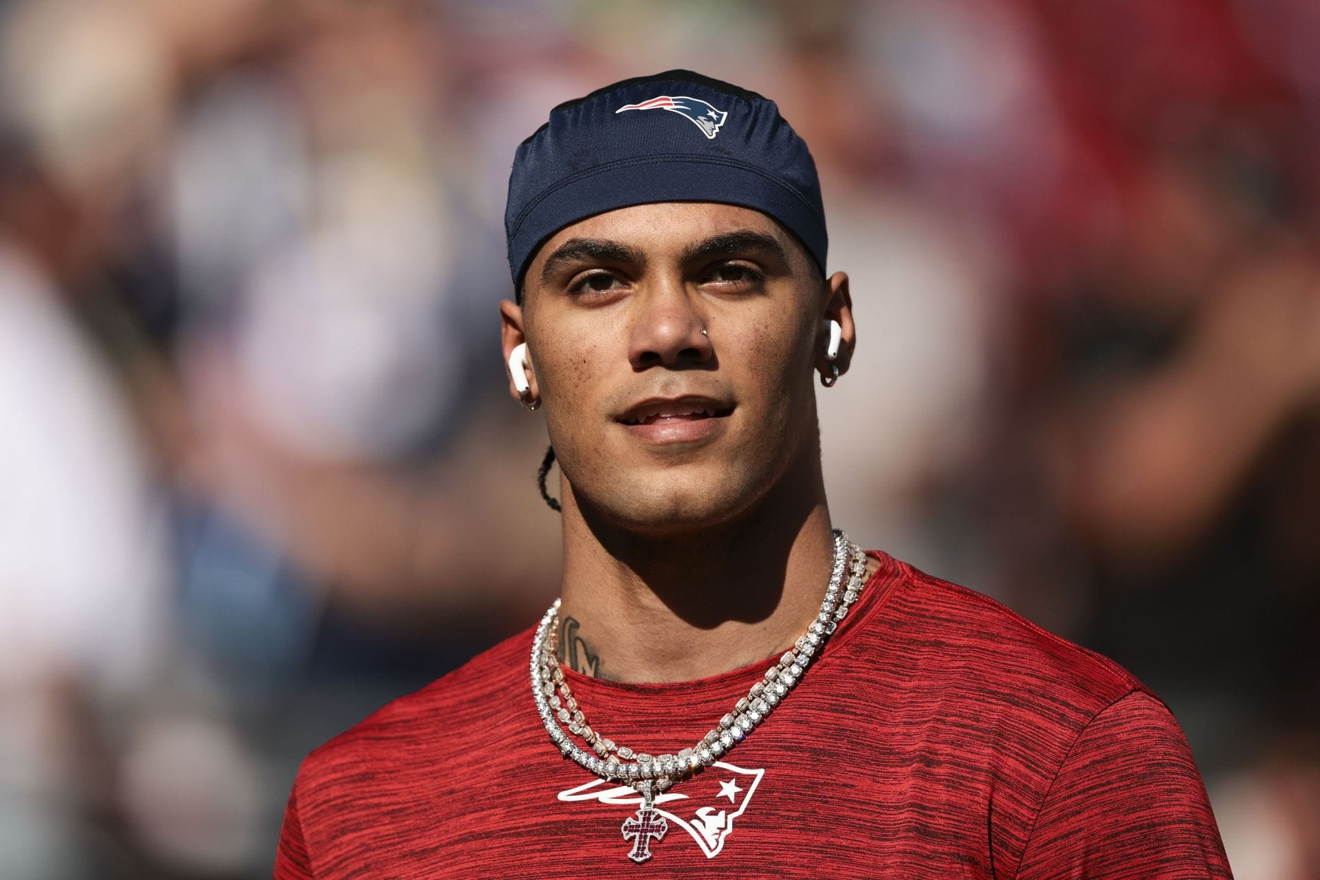 “We ain’t gon’ speak on that”: Patriots CB Christian Gonzalez doesn't mince words on Mike Vrabel-Dianna Russini scandal