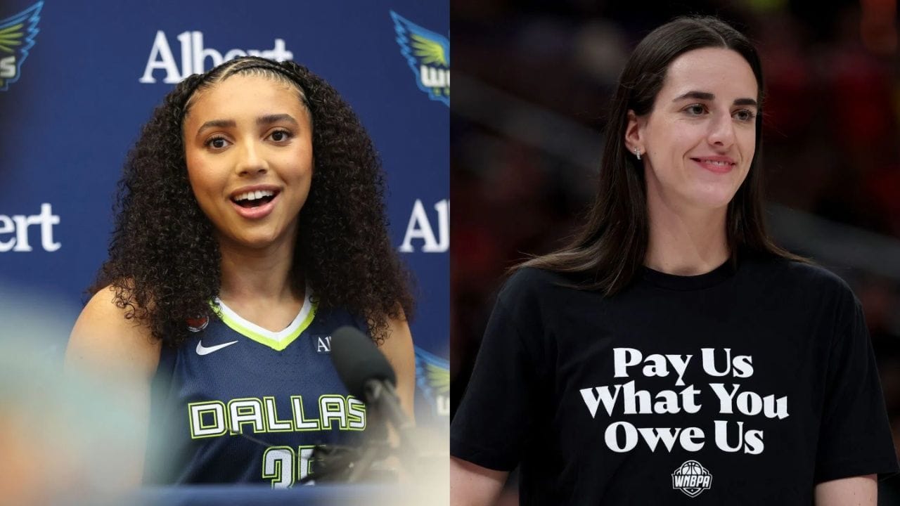 "What the hell is Caitlin doing" - WNBA Fans Light Up As Azzi Fudd Scores First Points on Caitlin Clark in Wings Debut