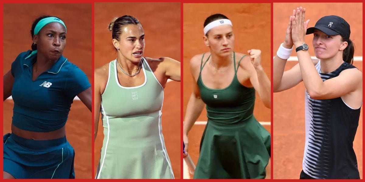 French Open 2026 Power Rankings: Women's singles ft. Coco Gauff, Aryna Sabalnenka 
