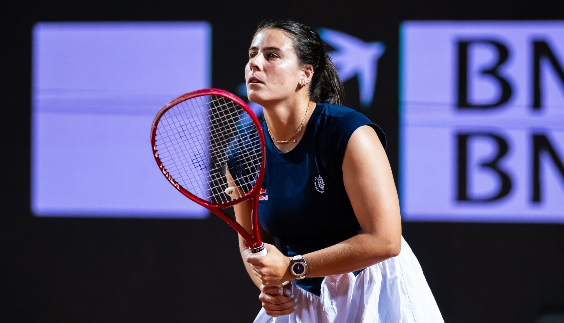 Emma Navarro at the 2026 Italian Open (Source: Getty)