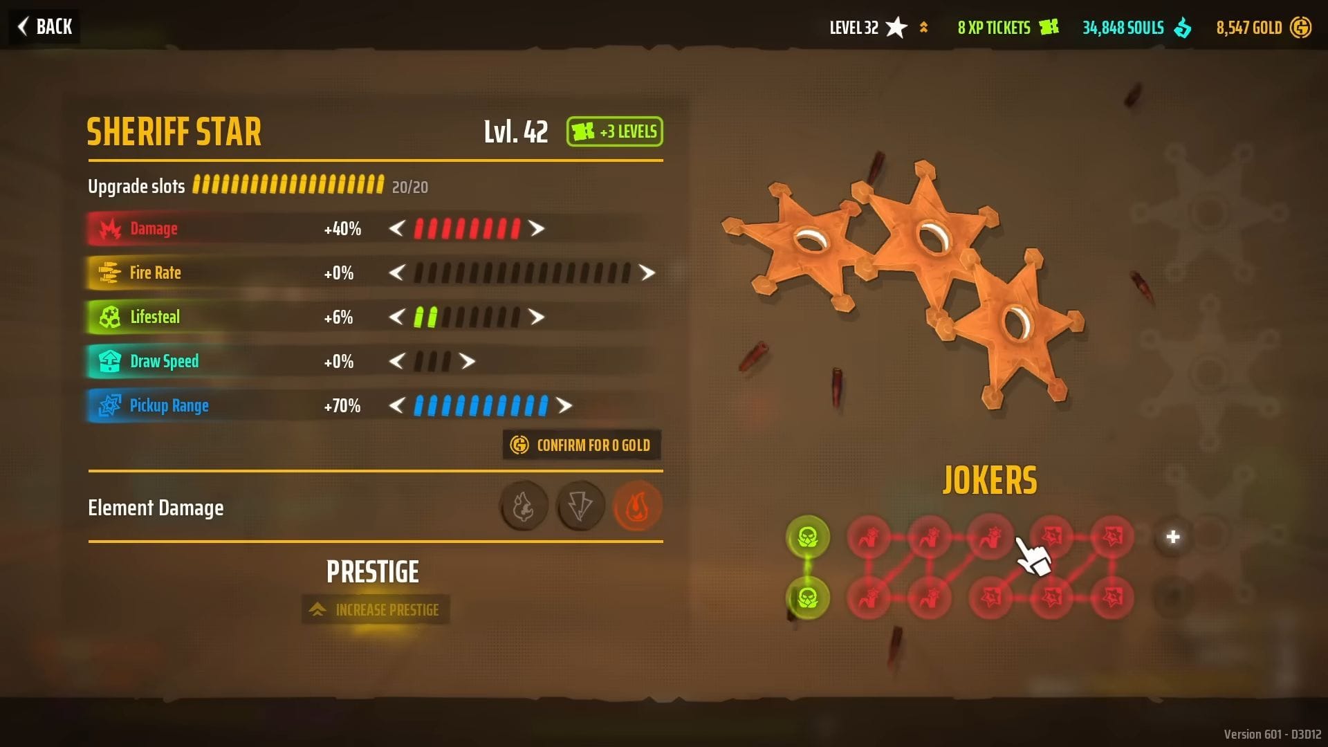 Sheriff Star in Far Far West (Image via Fireshine Games || YouTube/@BullsGuidebook)