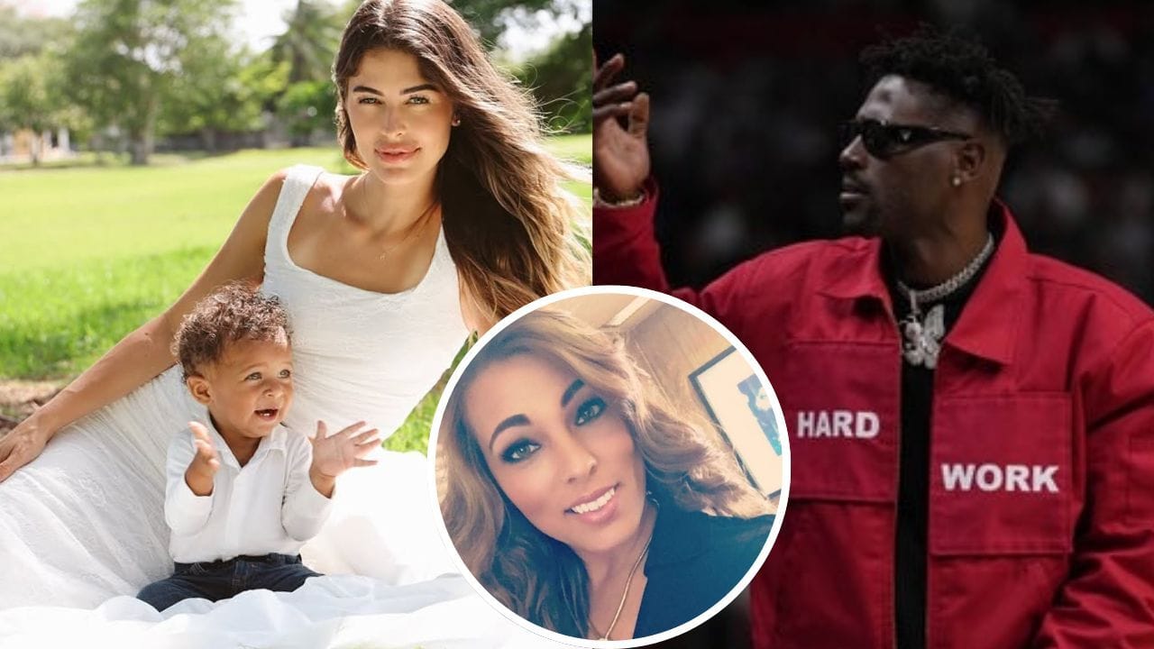 Antonio Brown pays tribute to 2 different baby mamas on Mother's Day with rare family pictures