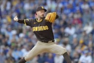 MLB: Griffin Canning in action for the San Diego Padres - Source: Getty