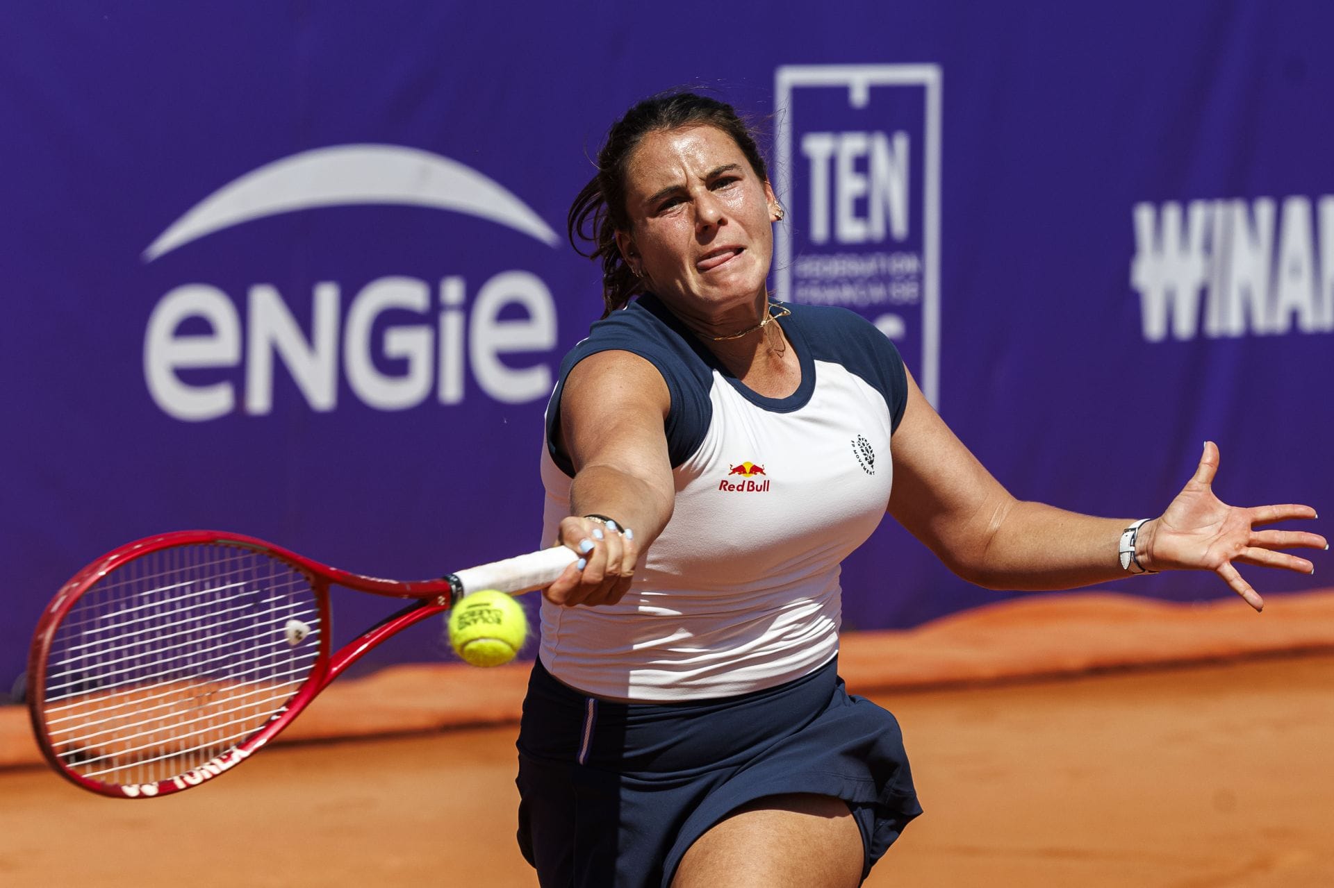 Navarro at the Internationaux de Strasbourg (Image Source: Getty)