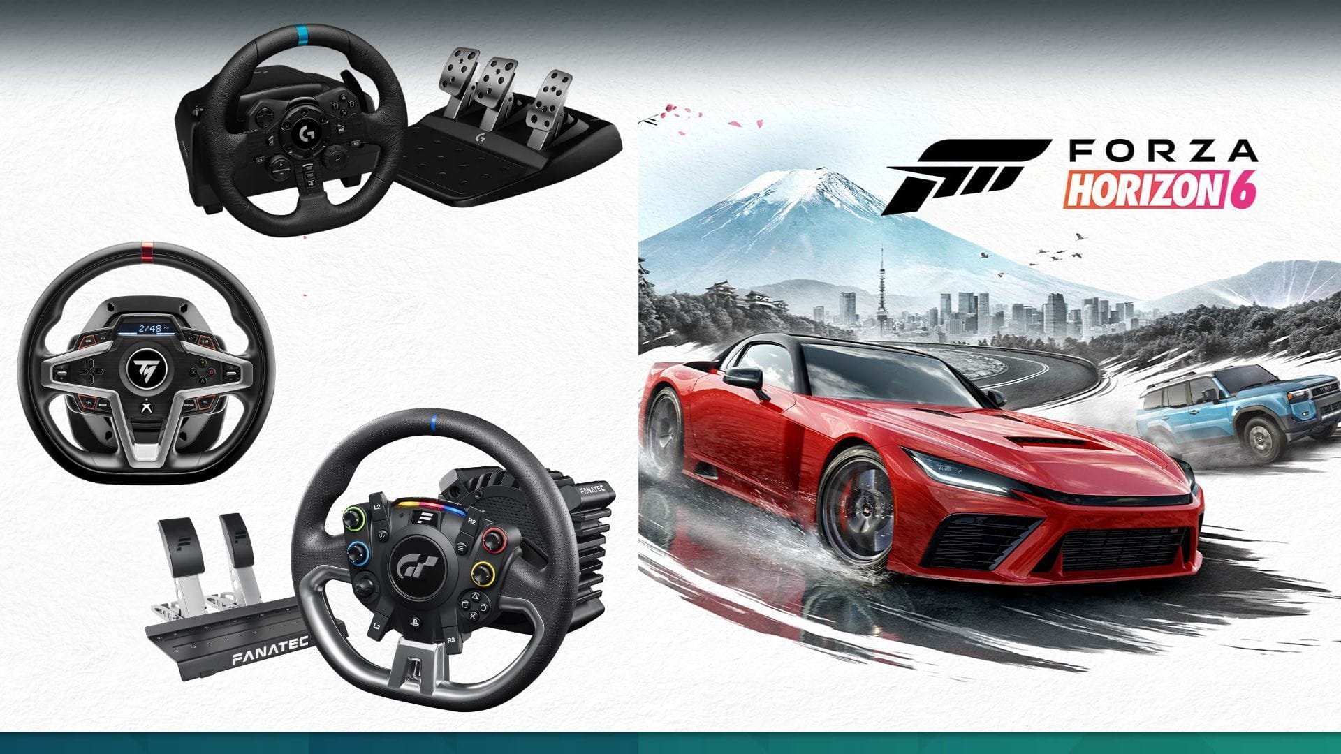 5 best racing wheels for Forza Horizon 6
