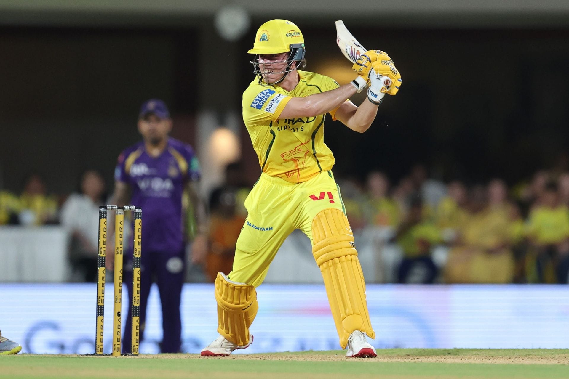 Dewald Brevis was one of the two overseas batters in CSK's IPL 2026 squad (Image via X/@IPL)