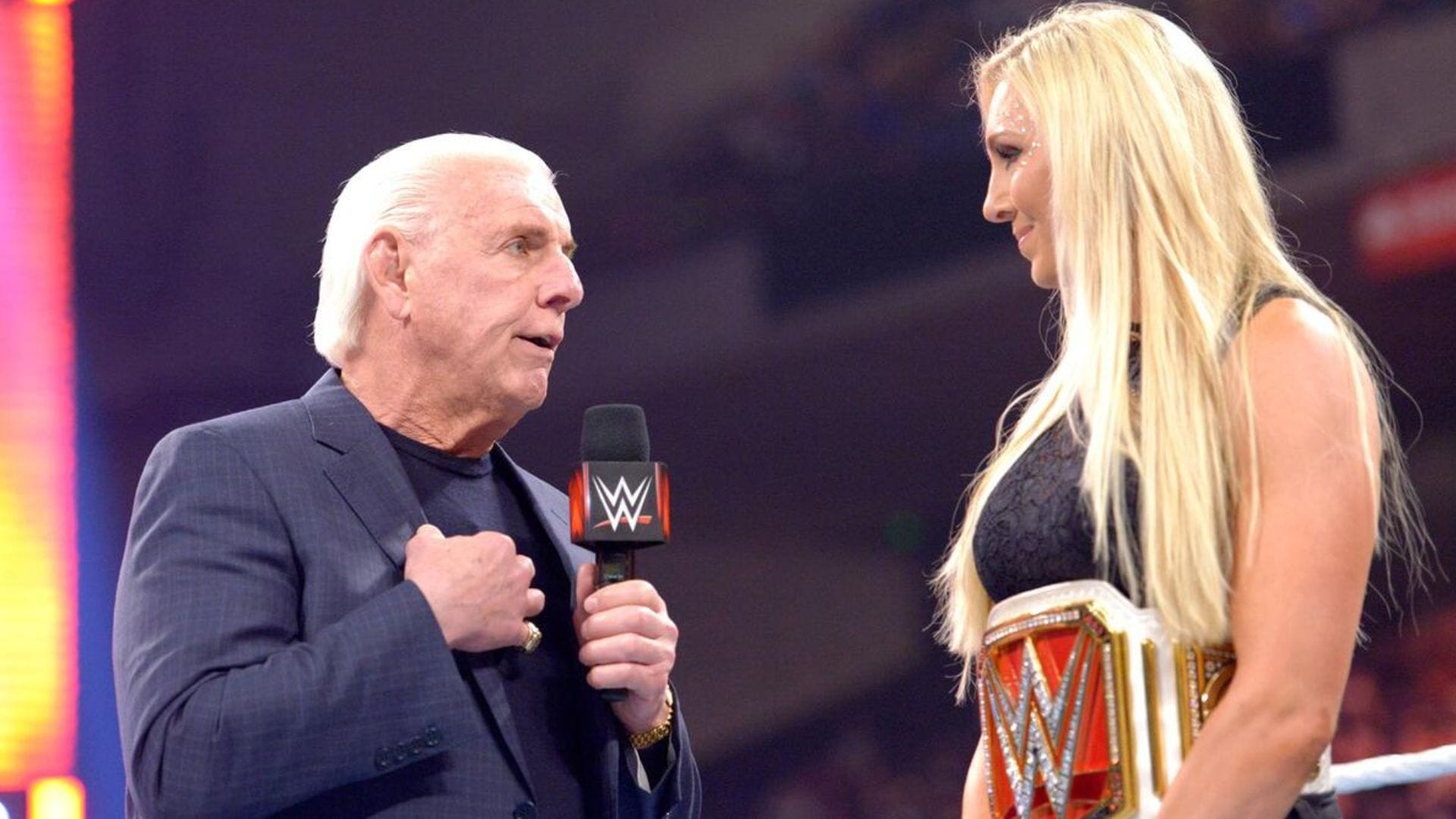 "This Has Affected Me More Than Anything" - Ric Flair is amazed by Charlotte Flair's actions towards a young fan