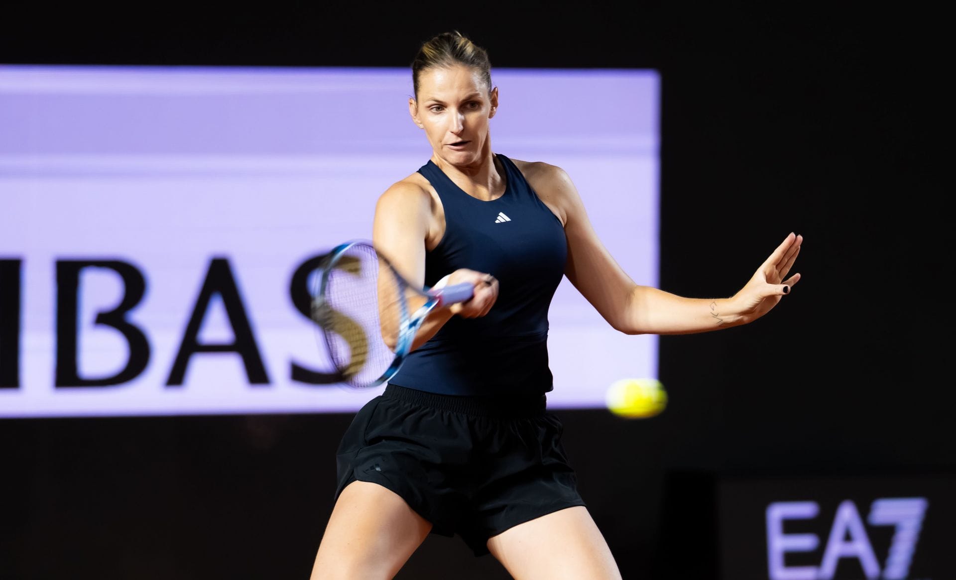 Karolina Pliskova of the Czech Republic at the Internazionali BNL D'Italia at Foro Italico in Rome, Italy (Photo by Getty Images)