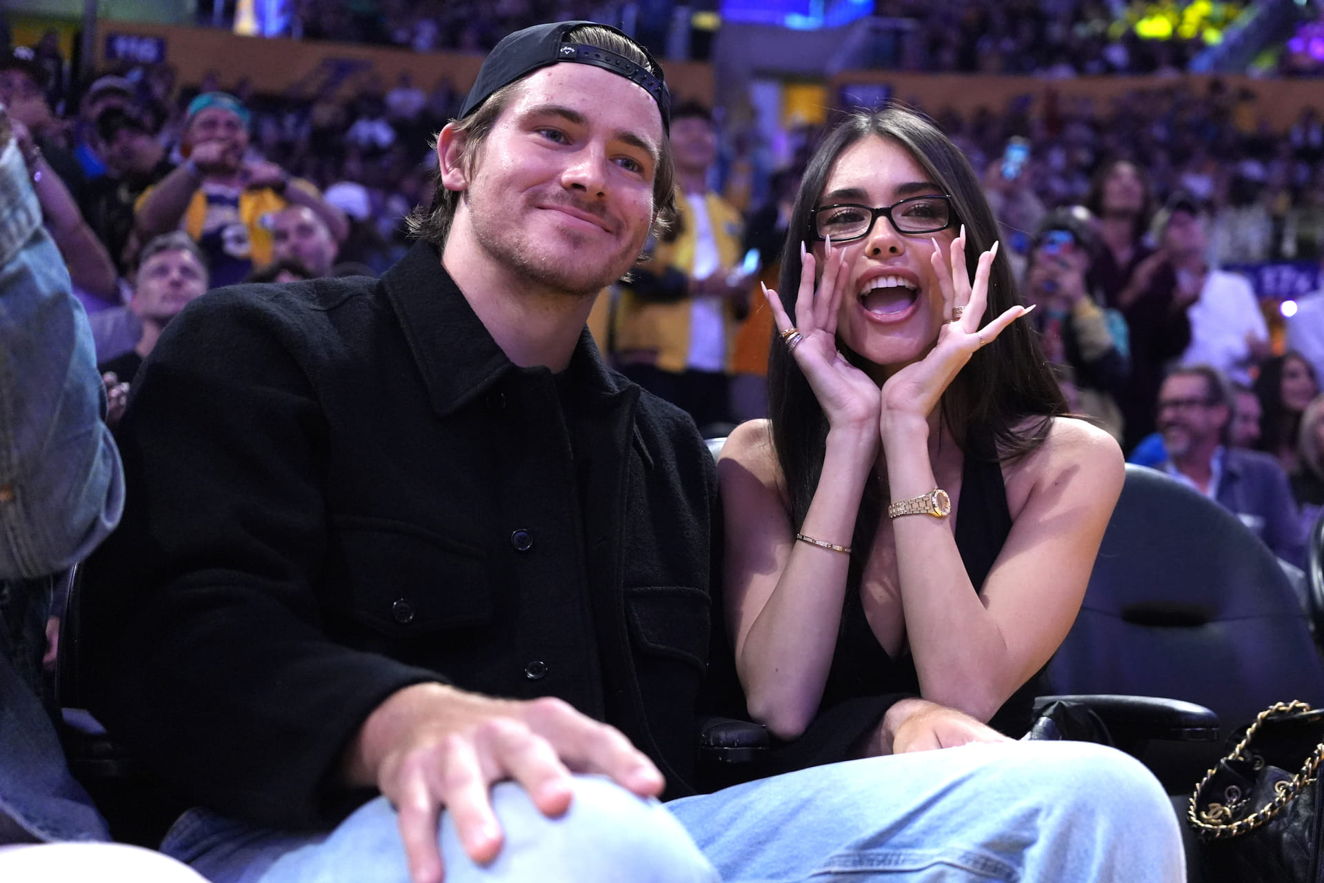“Security? Hello?”: Justin Herbert's GF Madison Beer calls out Poland venue security mid-performance during 'Locket' tour opening night