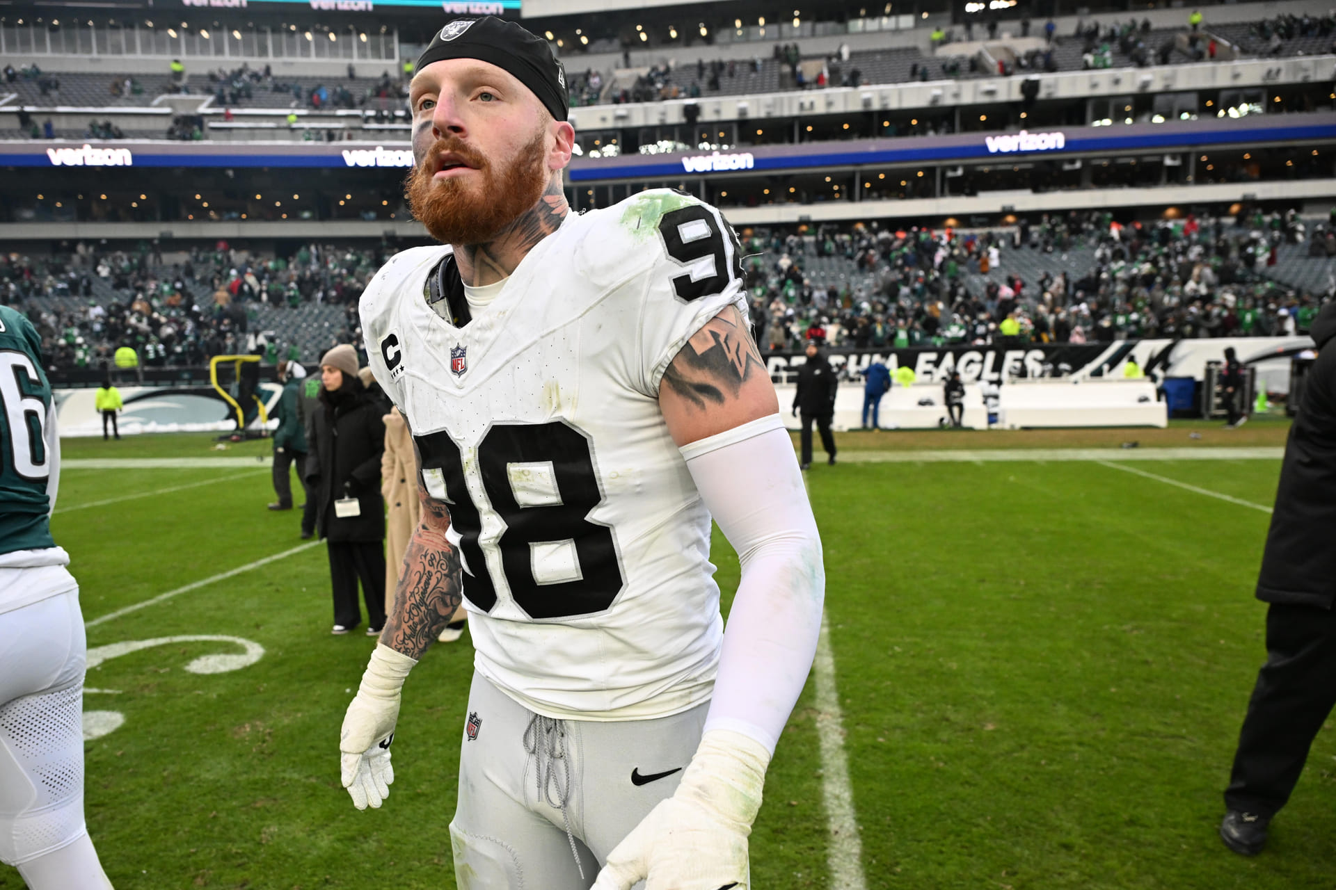 Raiders star Maxx Crosby sets record straight on his ethnicity and being "black"