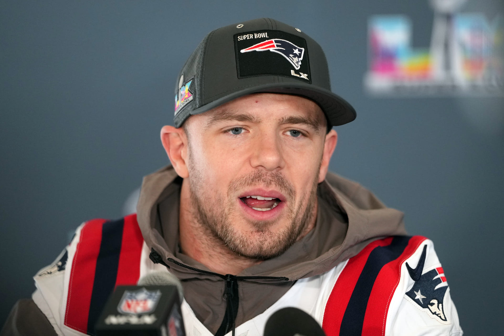 Patriots LB Robert Spillane makes his feelings known on Mike Vrabel-Dianna Russini's impact on team