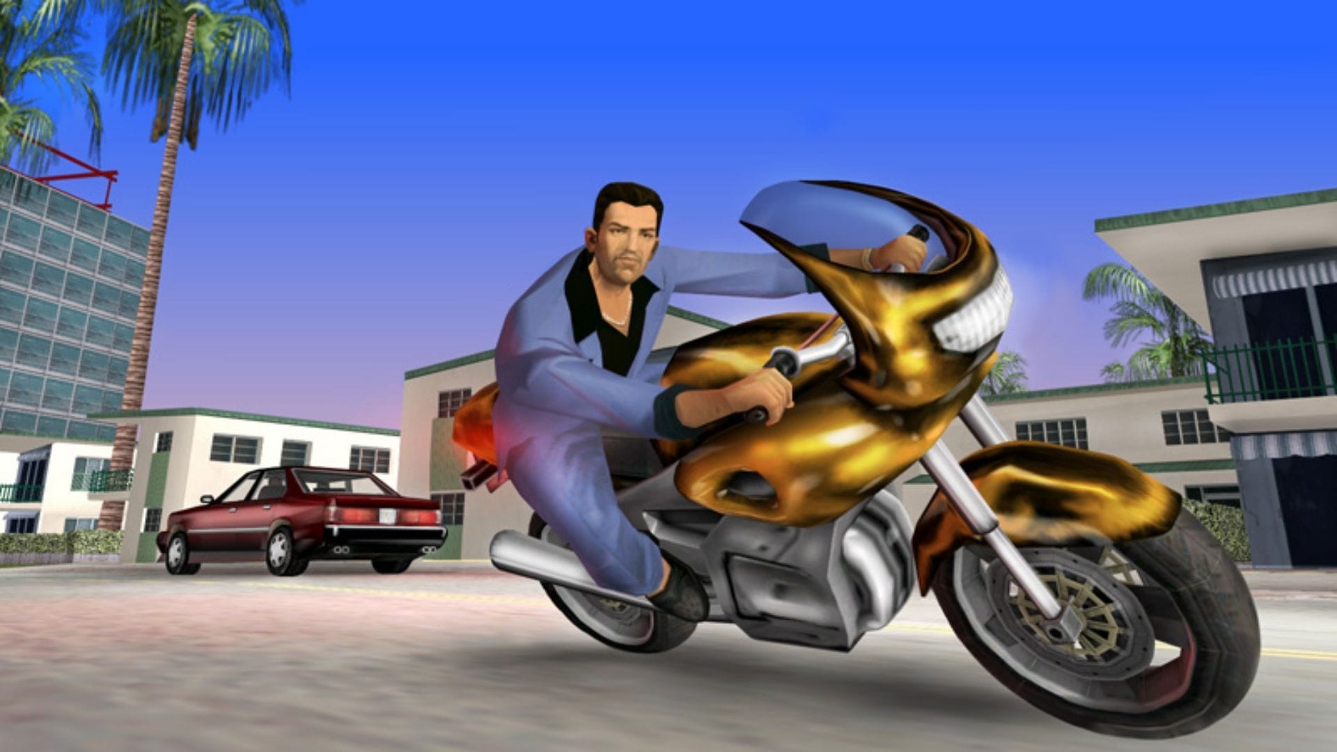 Vice City had several songs in its trailers (Image via Rockstar Games || GTA Wiki)