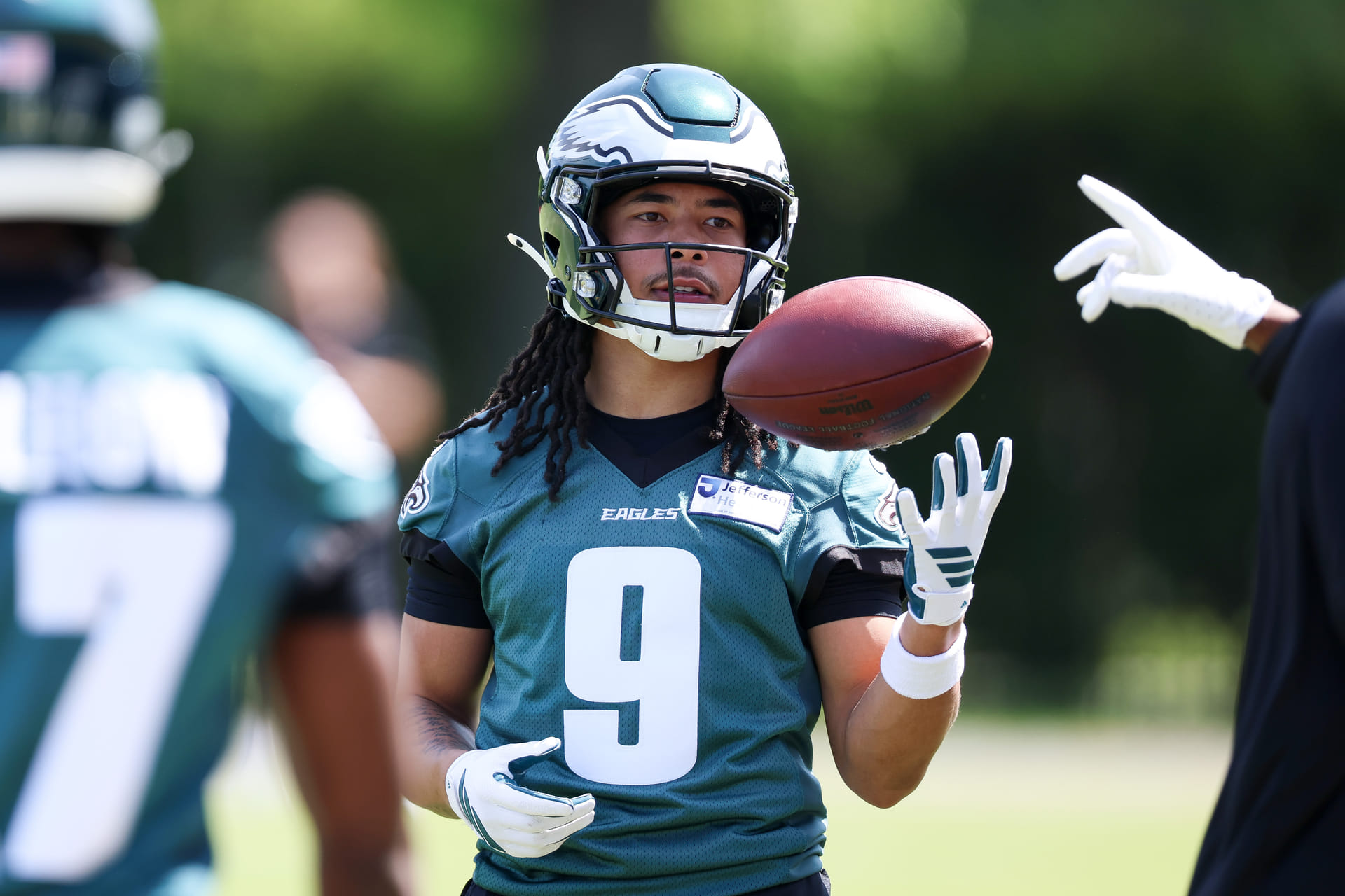 "Looks slow," "Terrible fit with Jalen Hurts": NFL fans react to Makai Lemon's first look at Eagles practice 