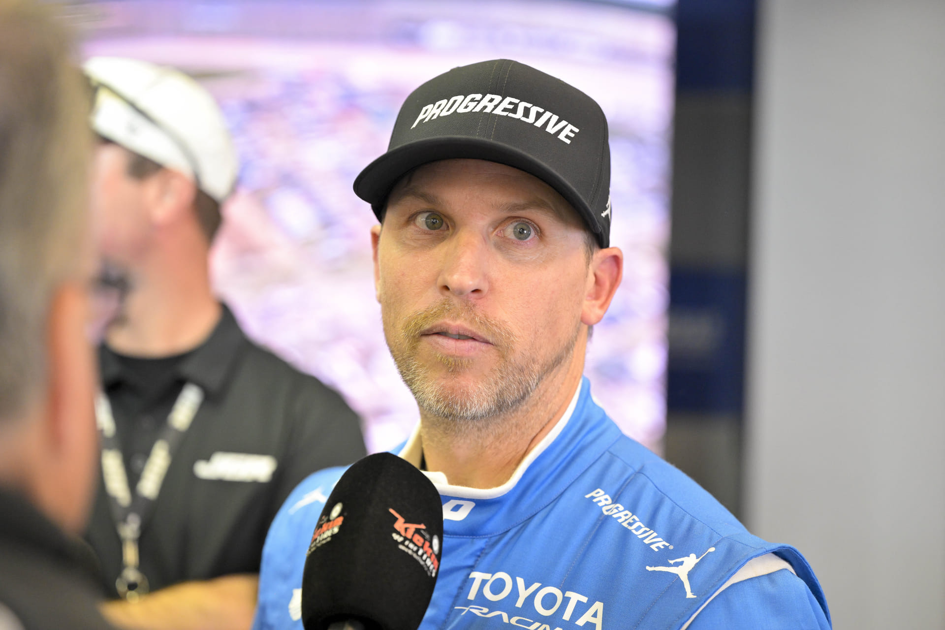 "I thought I was gonna get there": Denny Hamlin gracious in defeat after falling one spot short of Chase Elliott in Texas thriller