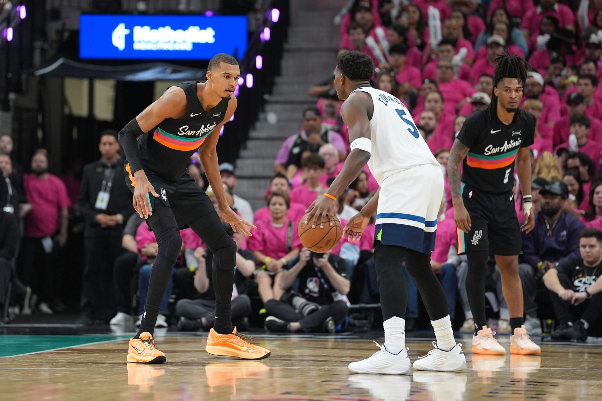 "This is violence", "Elite return fire" - NBA Fans Go Ballistic As Nike Takes Dig At Anthony Edwards & Adidas With Latest Victor Wembanyama Campaign