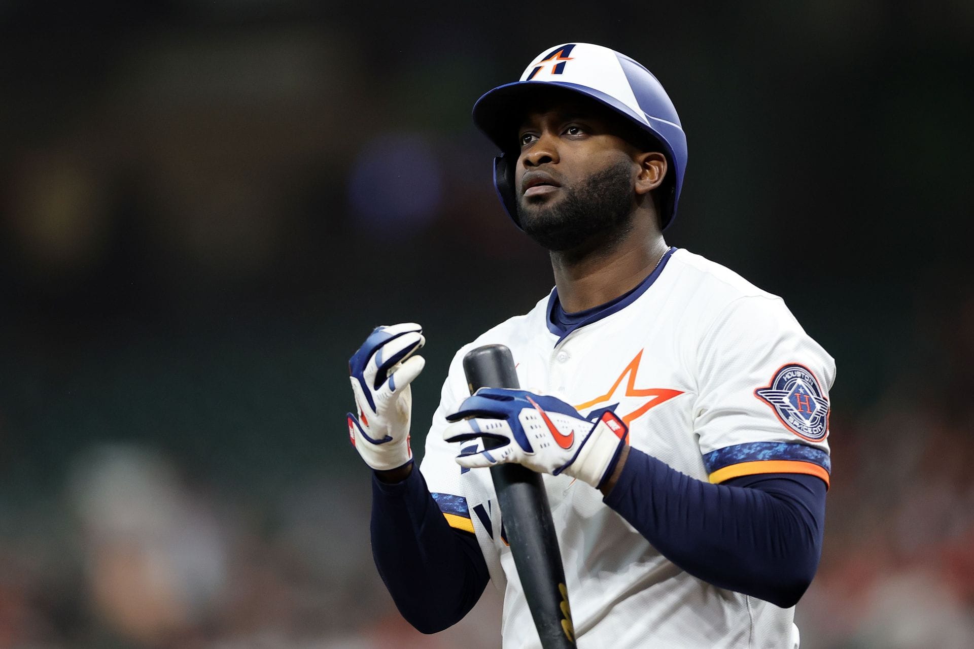 MLB: Yordan Alvarez in action for the Houston Astros - Source: Getty