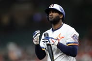 MLB: Yordan Alvarez in action for the Houston Astros - Source: Getty