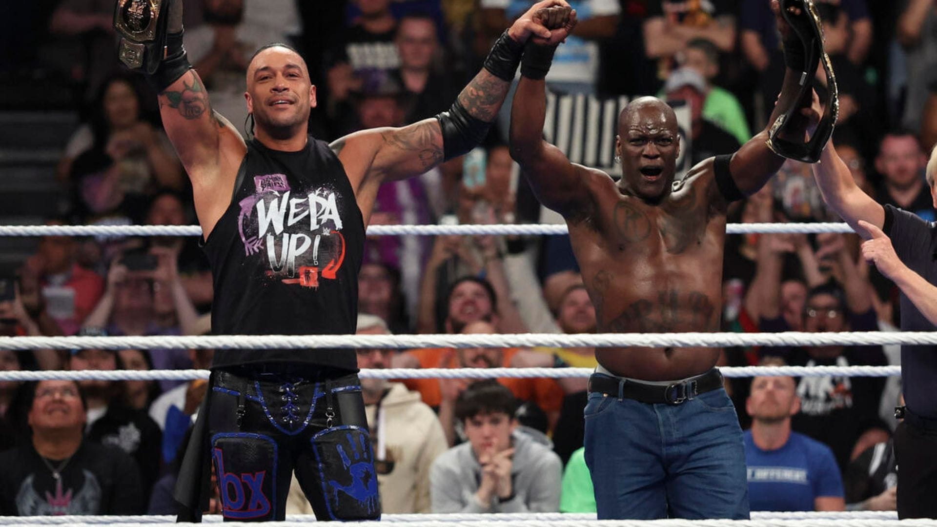 Reported reason WWE hasn’t stripped Damian Priest and injured R-Truth of Tag Team Championships