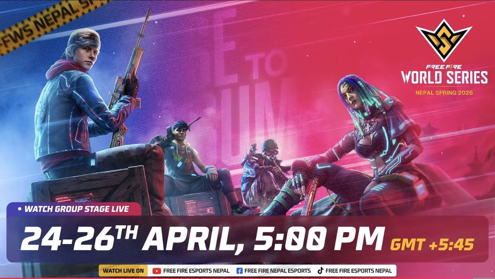 FFWS 2026 Nepal Spring Grand Finals: Dates, teams, prize pool, and how to watch