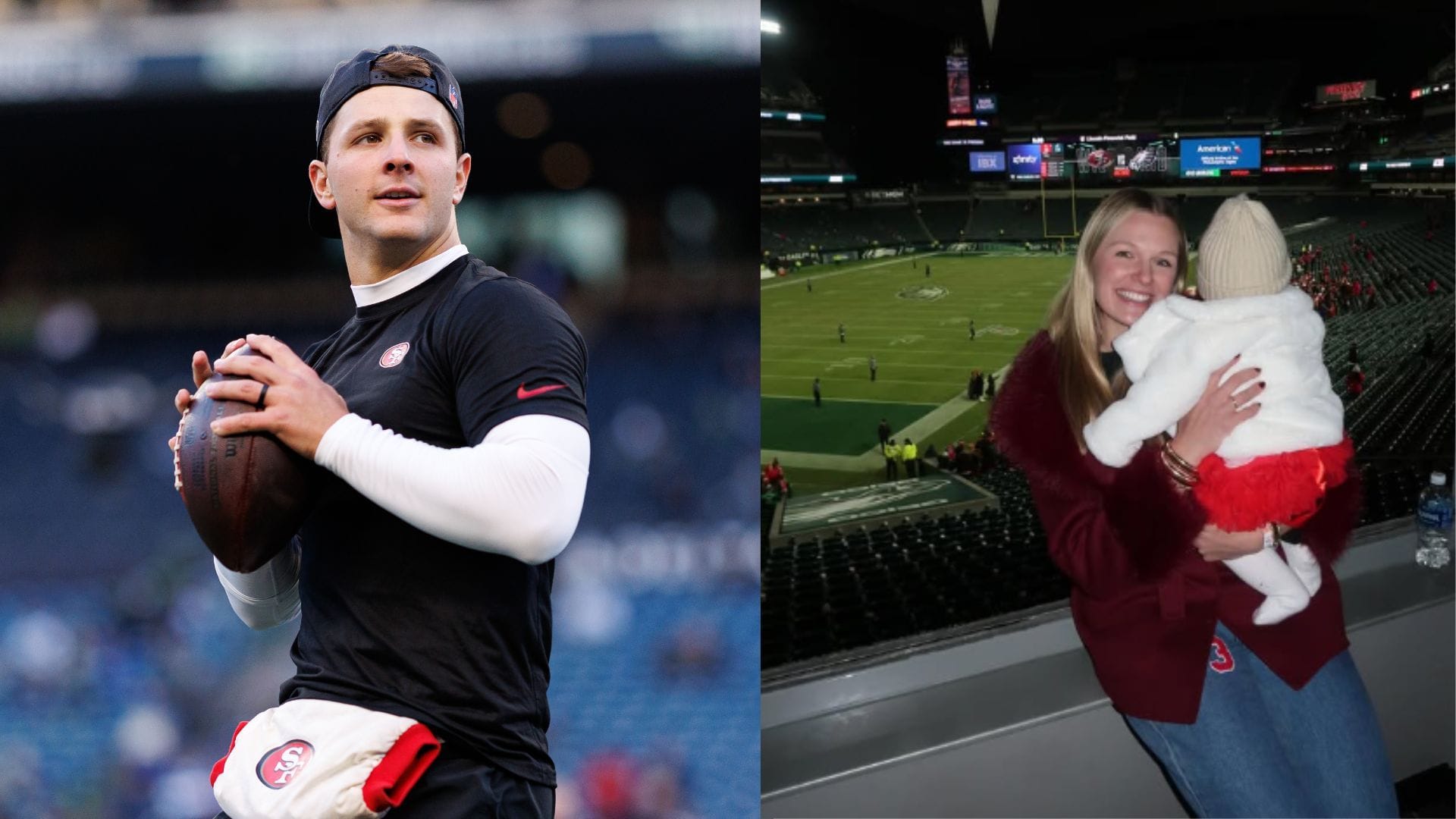 Brock Purdy's wife Jenna shares adorable father-daughter bonding moment as 49ers QB enjoys offseason 3 weeks ahead of 49ers OTAs