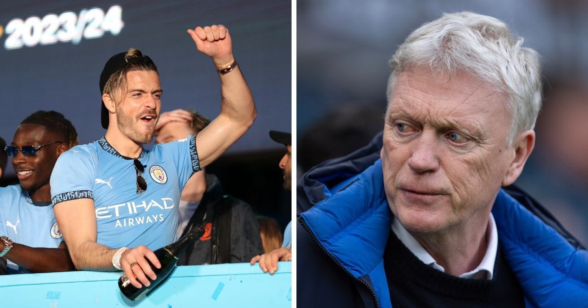 Everton boss David Moyes comments about Jack Grealish after Man City loanee is pictured asleep at a bar while recovering from injury